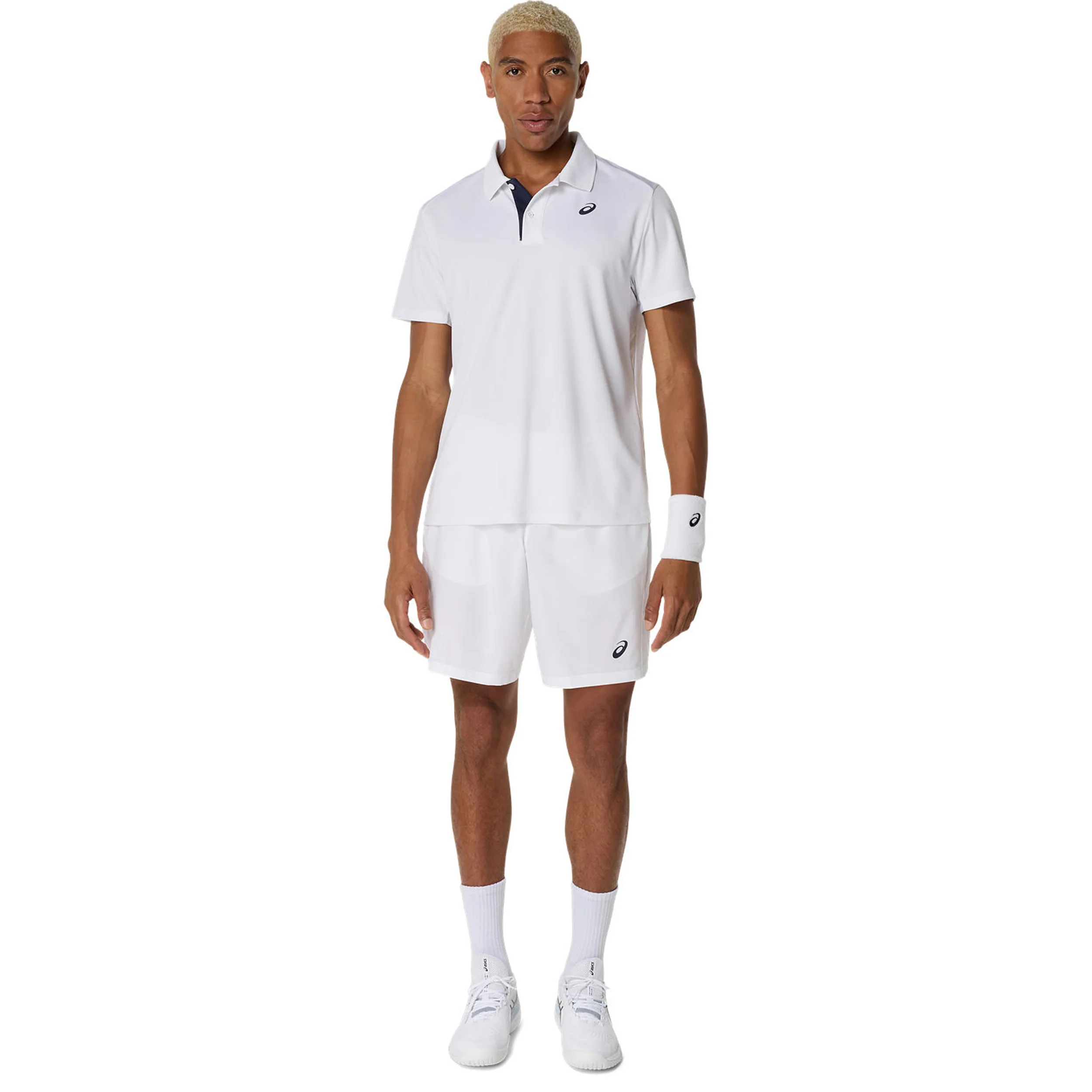 Court 9in Shorts Herren-Weiß - Image 10