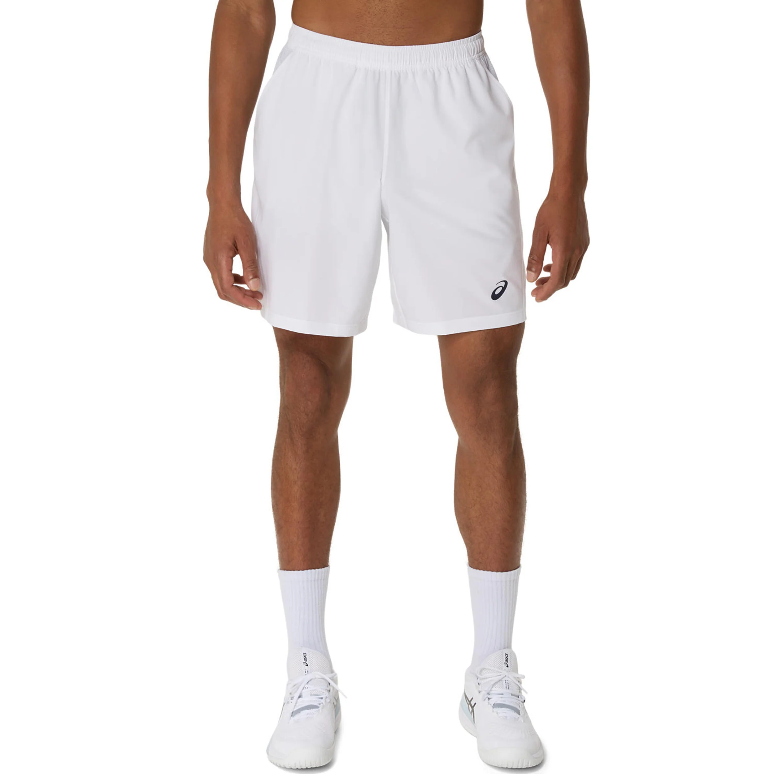 Court 9in Shorts Herren-Weiß - Image 5