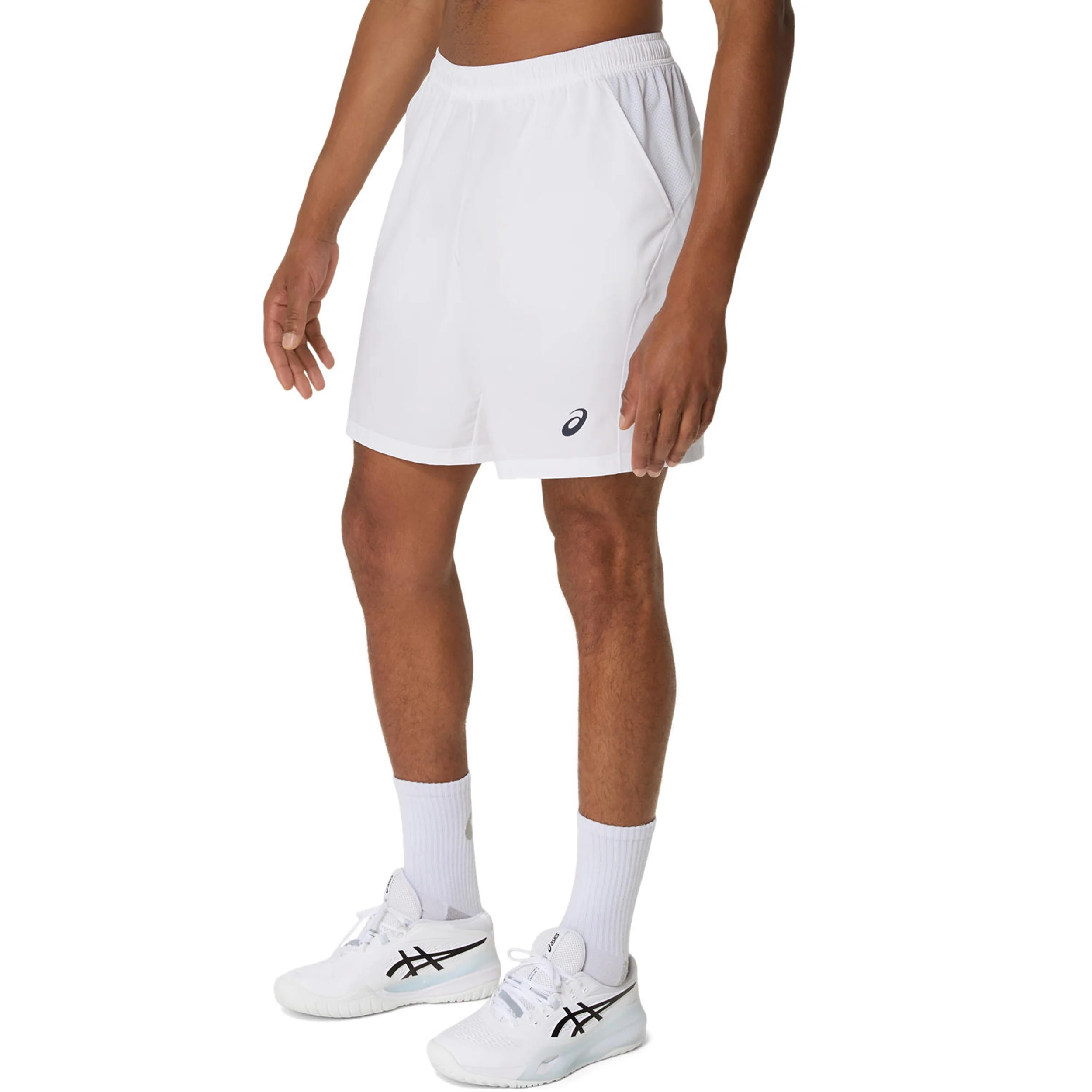 Court 9in Shorts Herren-Weiß - Image 7