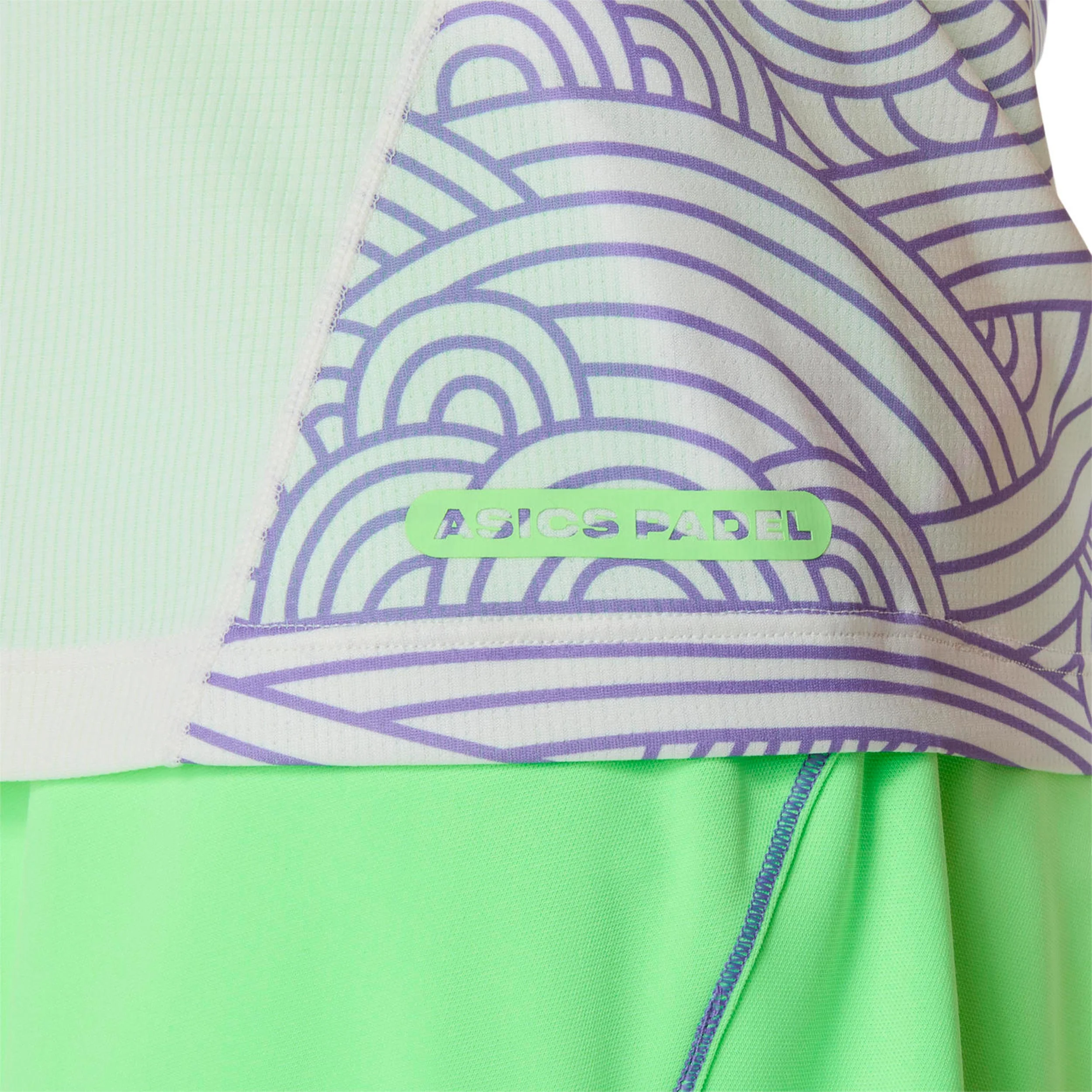 Court All Over Print Tank-Top Damen - creme, blaugrau - Image 6