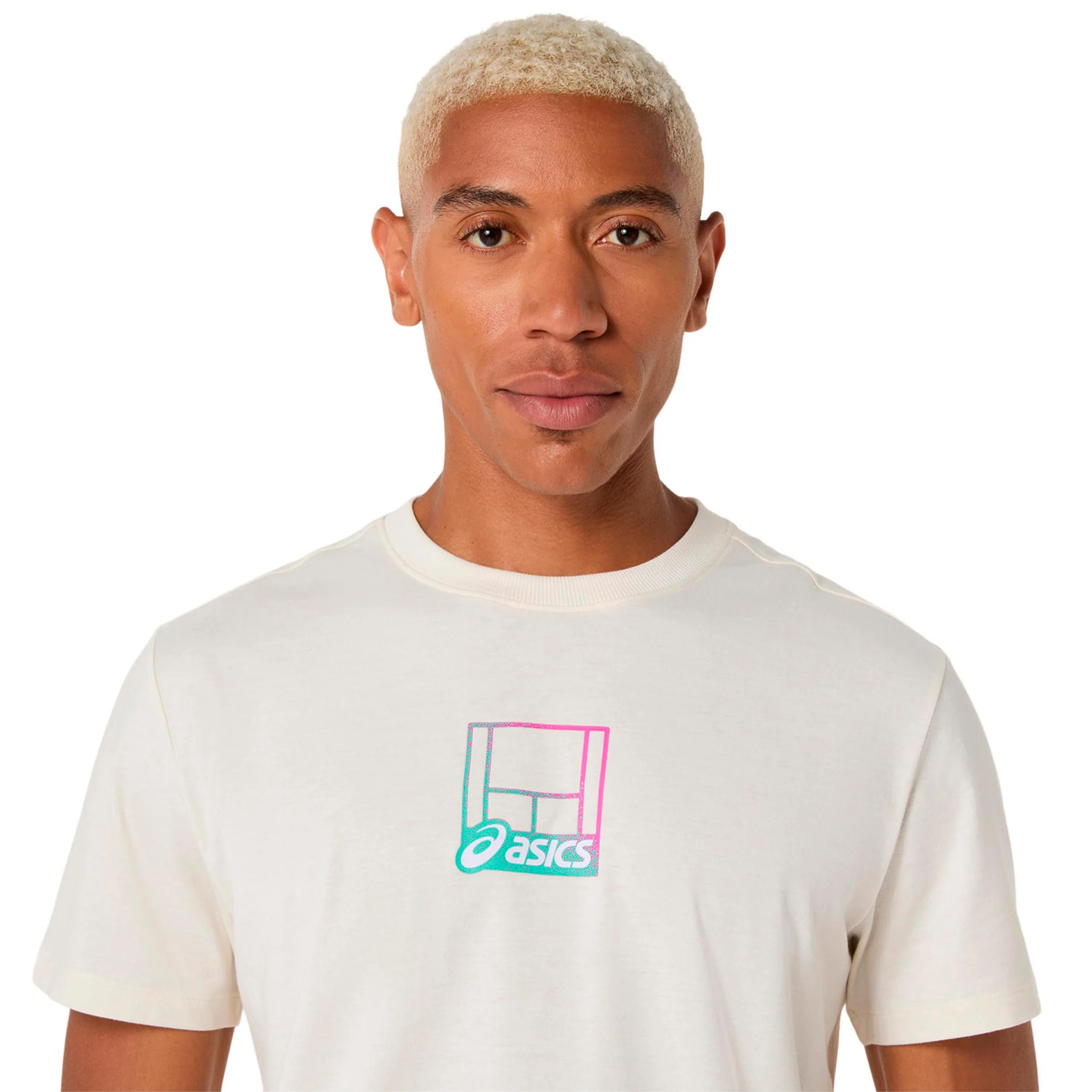 Court Core Graphic T-Shirt Herren-creme, mehrfarbig - Image 6