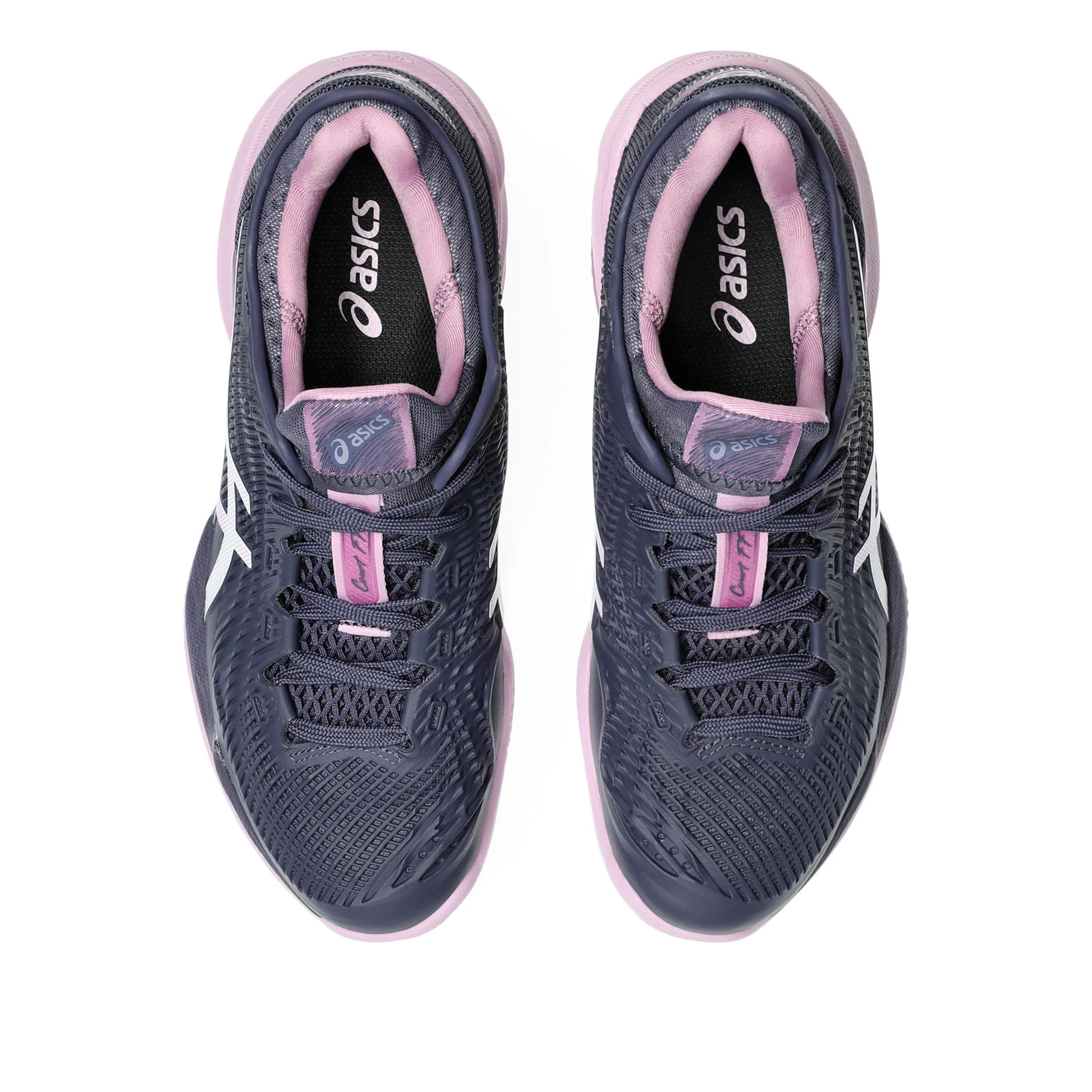 Court FF 3 Sandplatzschuh Damen-Dunkelblau,Rosa - Image 3