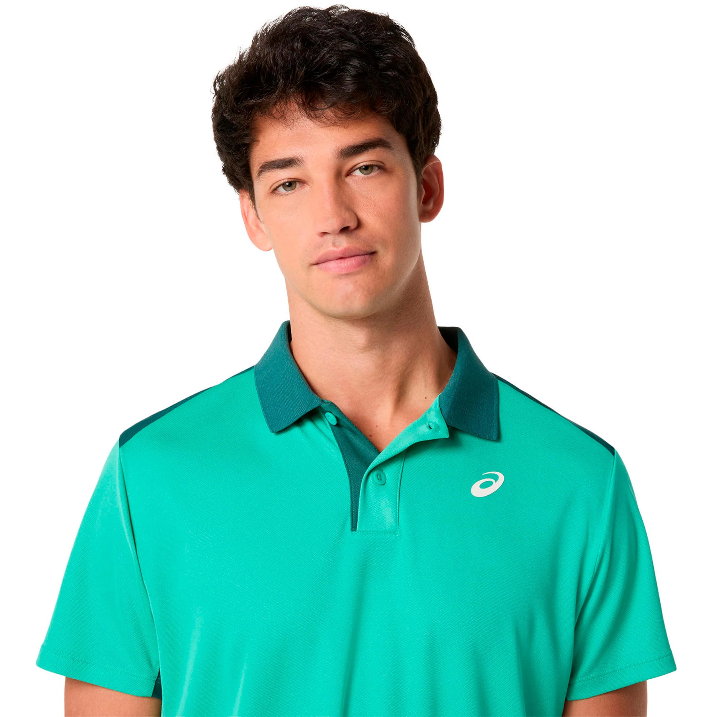 Court Polo Herren-grün - Image 4