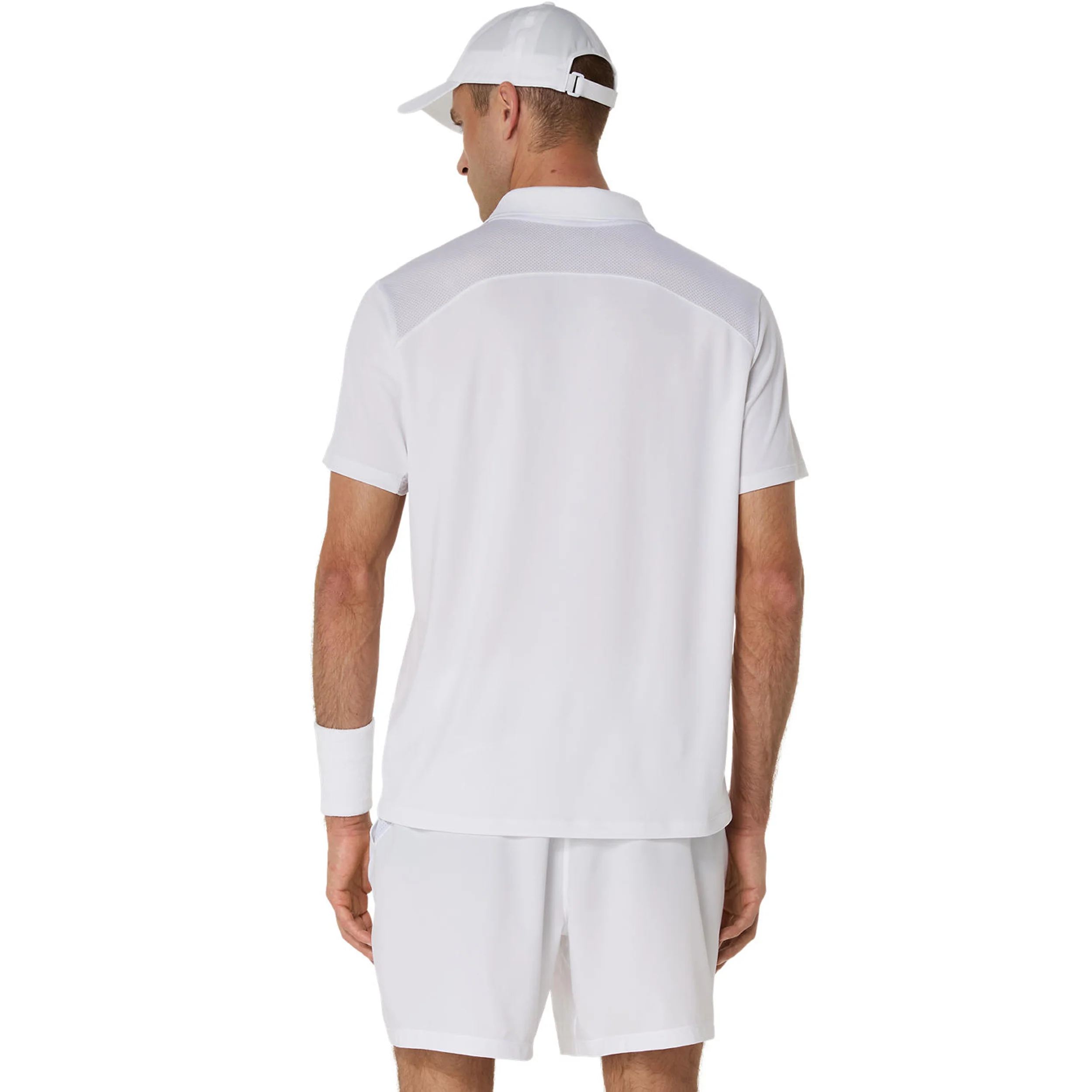 Court Polo Herren-weiß - Image 5