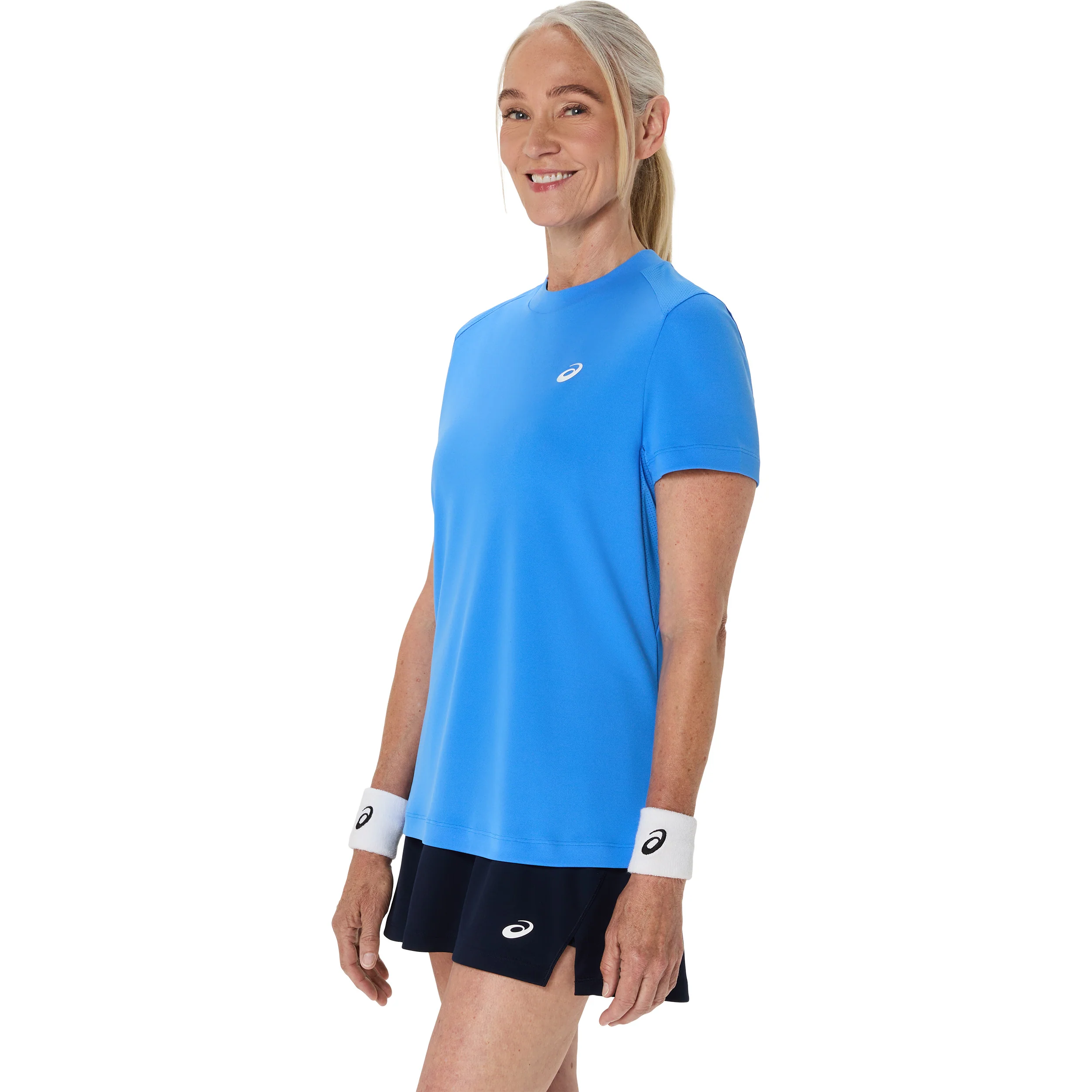 Court T-Shirt Damen - blau - Image 3