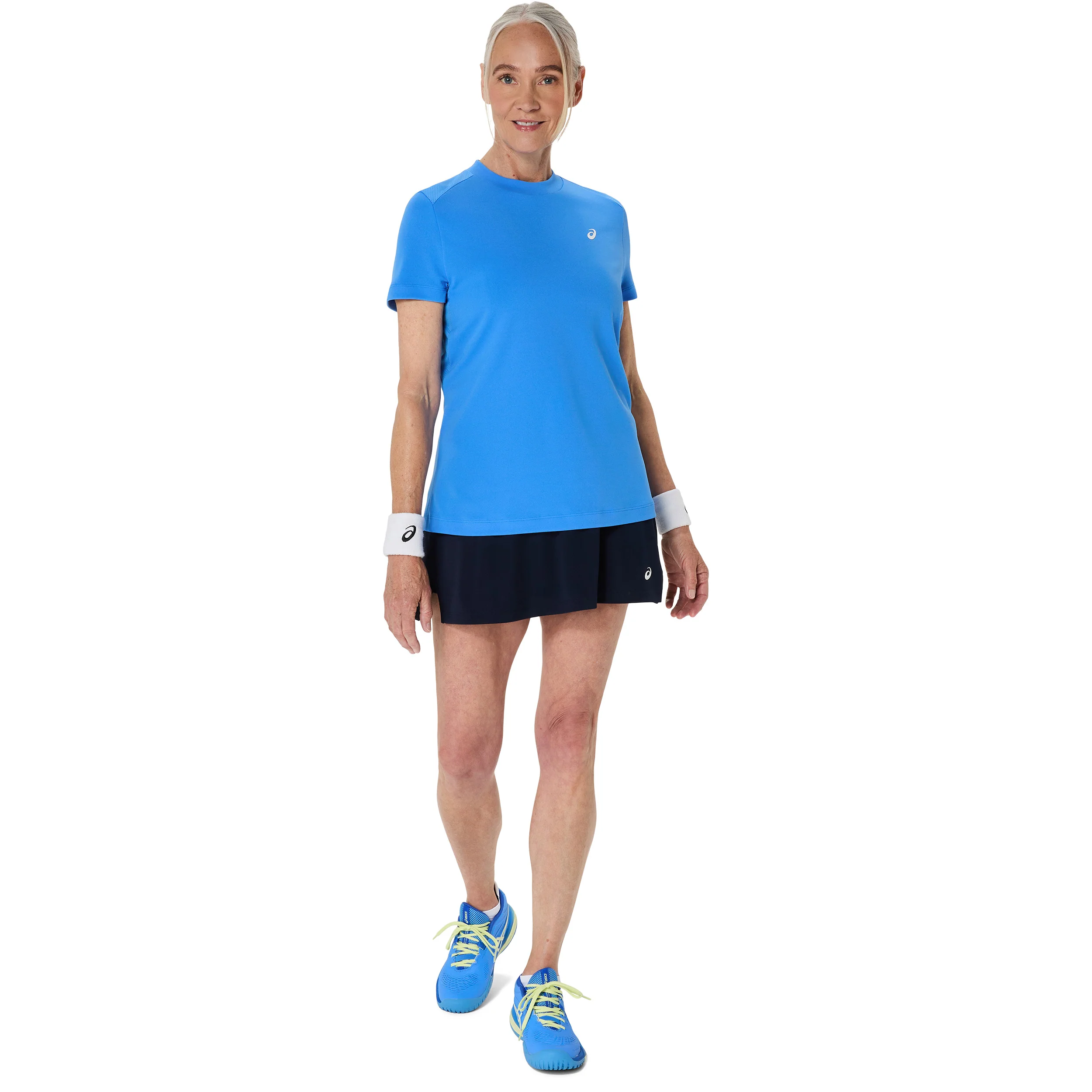 Court T-Shirt Damen - blau - Image 5