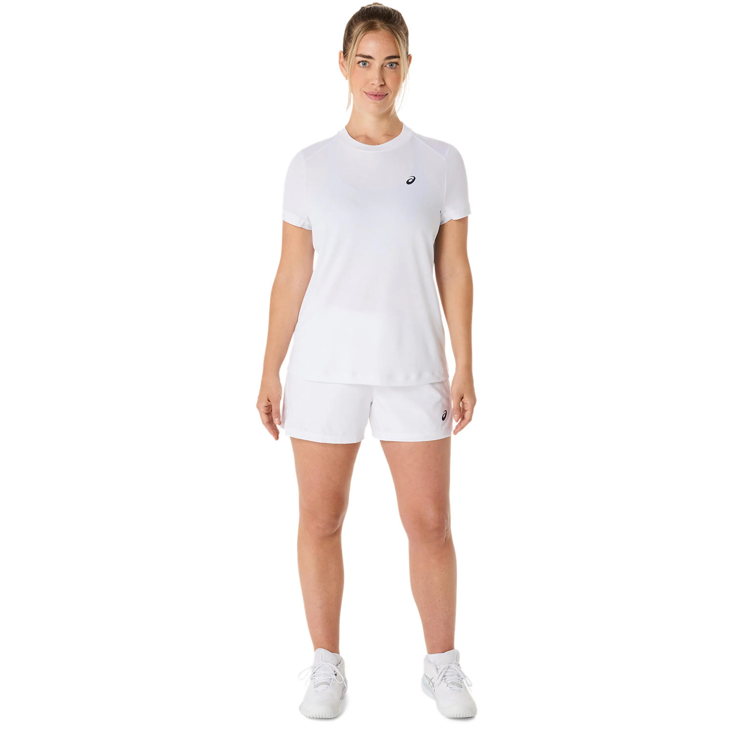 Court T-Shirt Damen - weiß - Image 9
