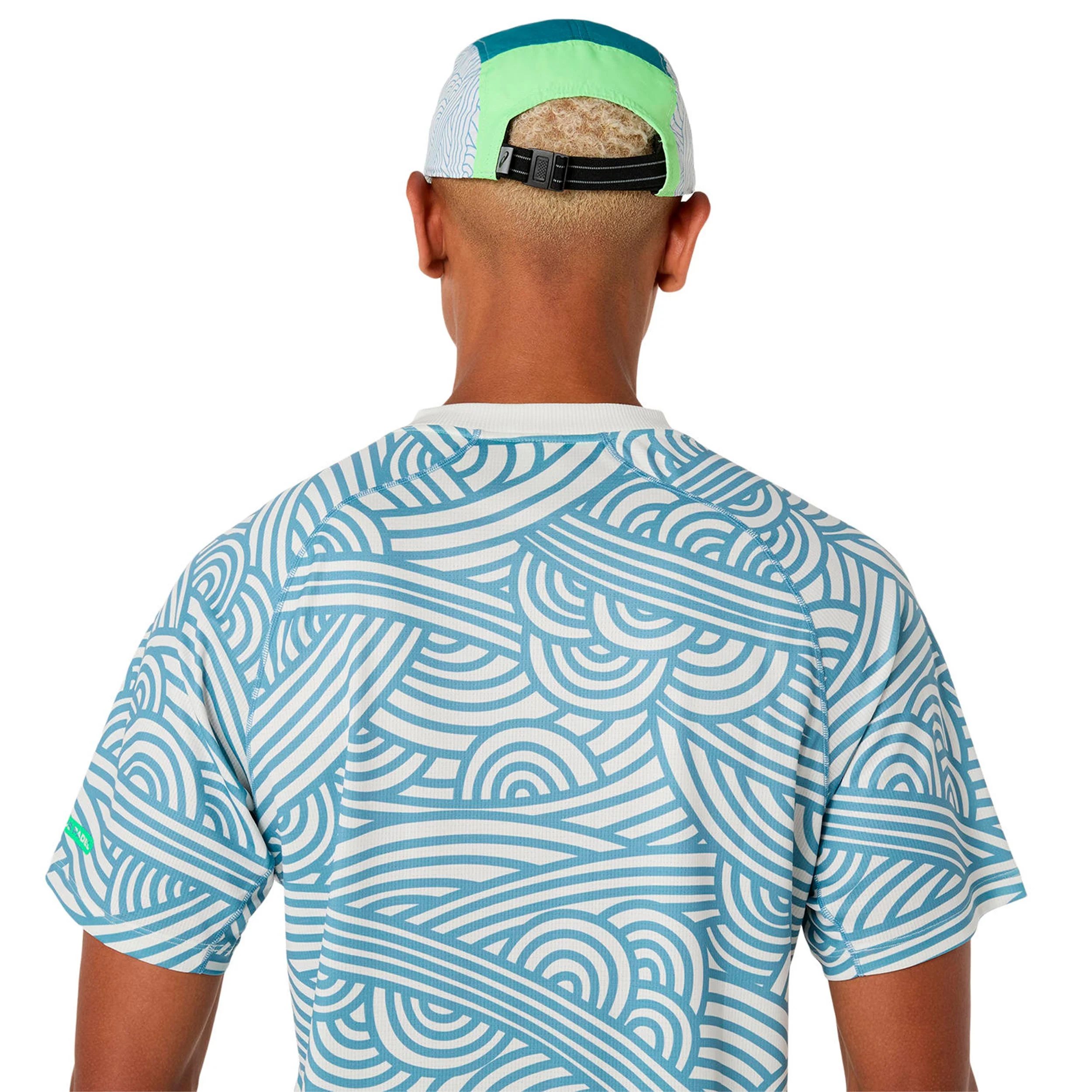 Court T-Shirt Herren - creme, blaugrau - Image 6