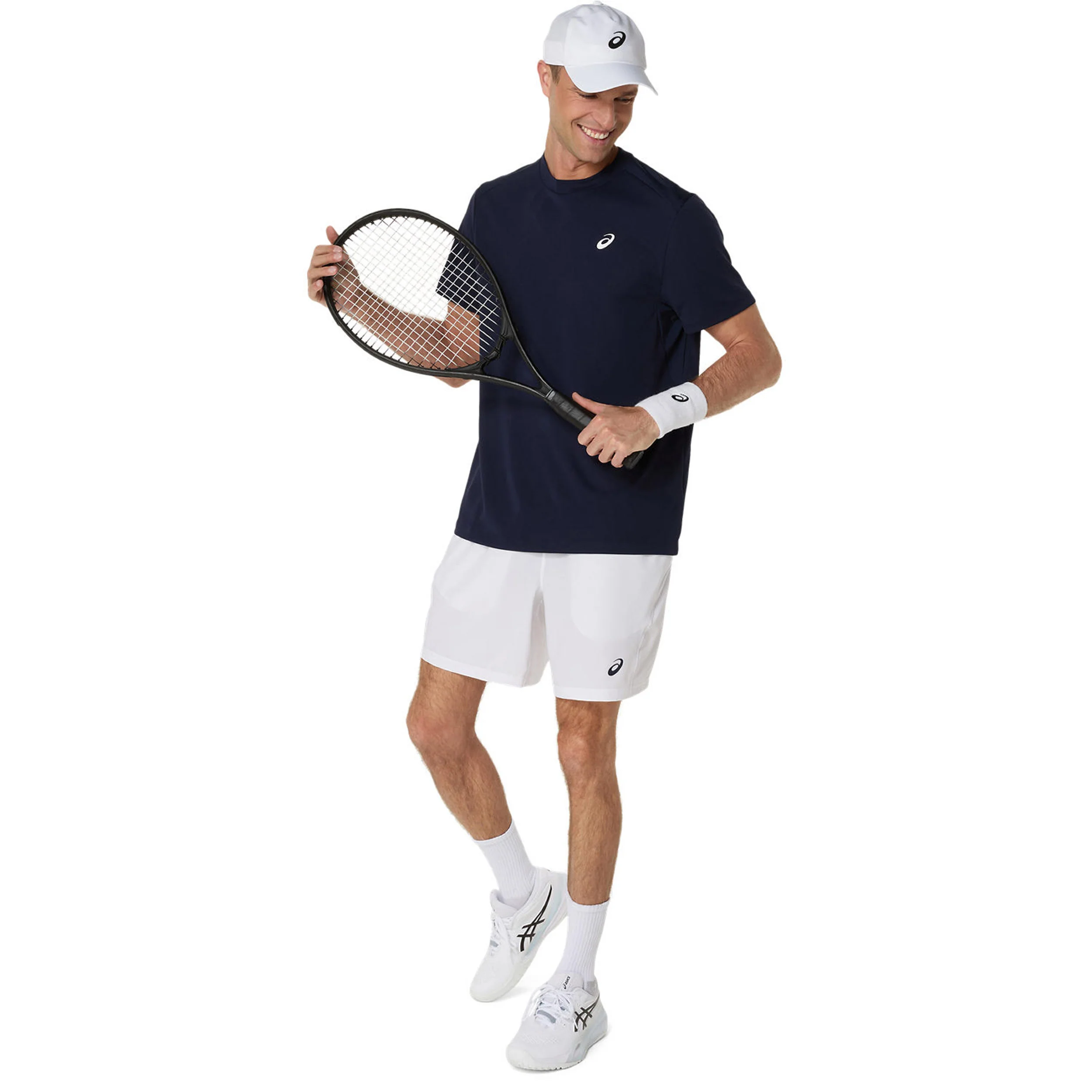 Court T-Shirt Herren-Dunkelblau - Image 10