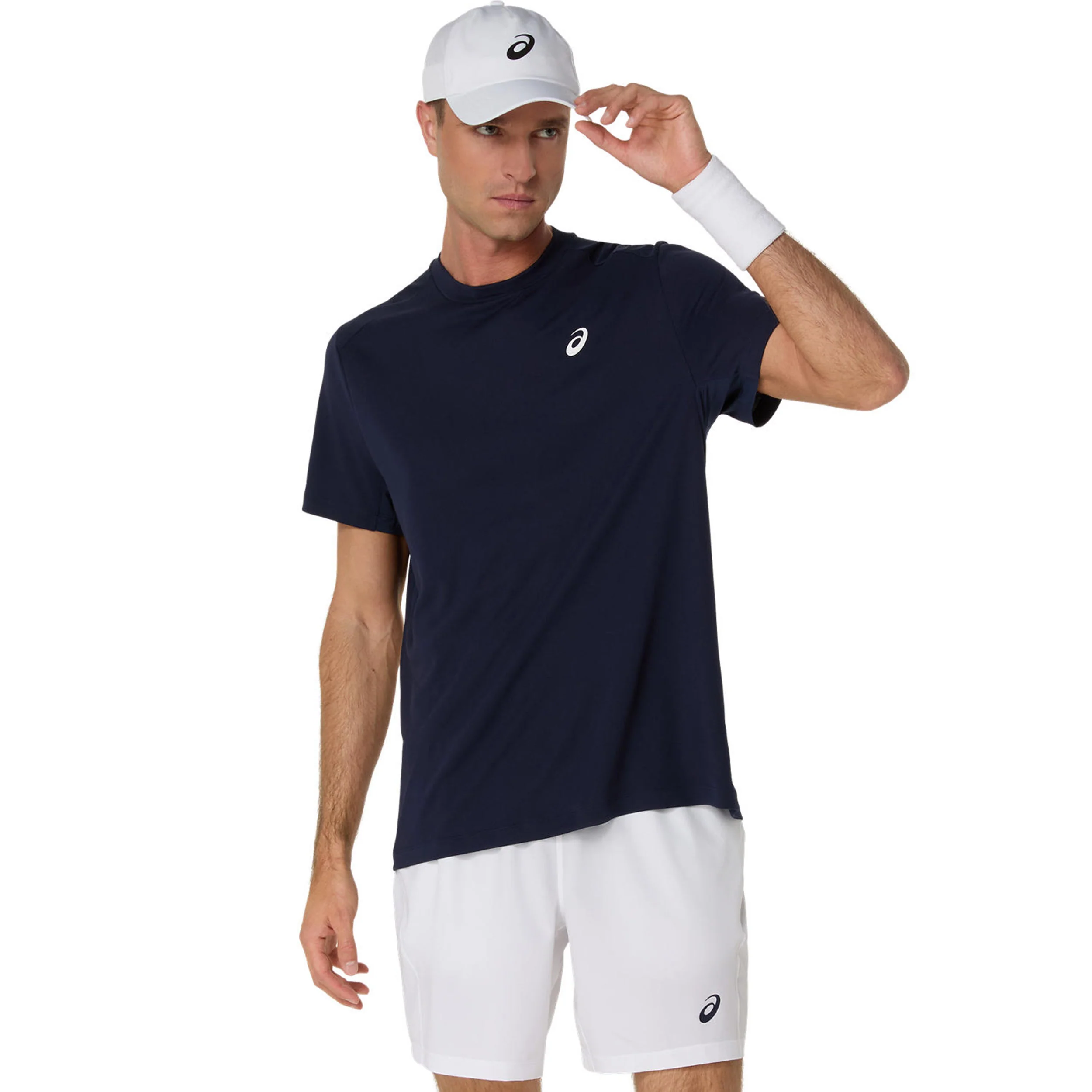 Court T-Shirt Herren-Dunkelblau - Image 4