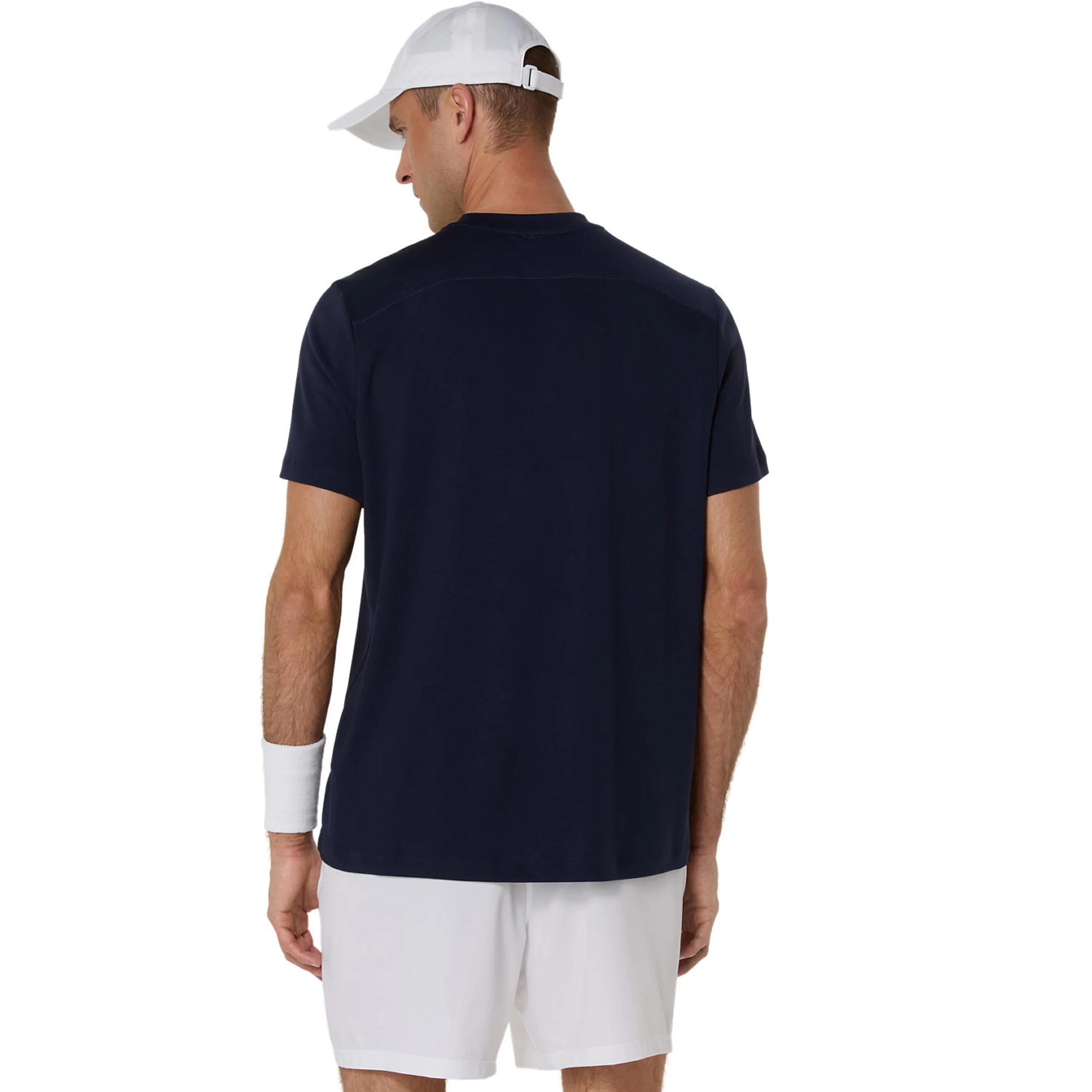 Court T-Shirt Herren-Dunkelblau - Image 5