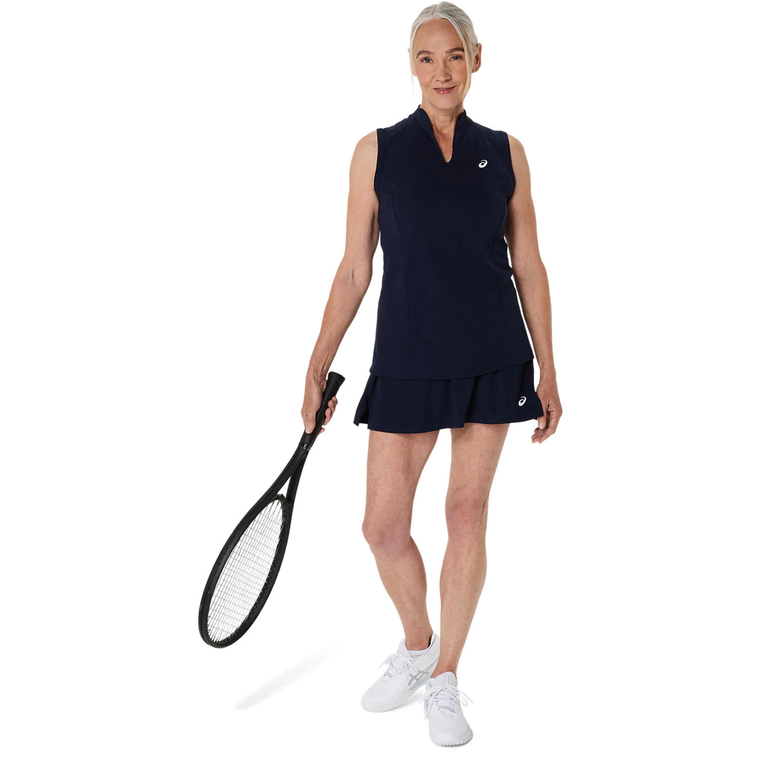 Court Tank-Top Damen-dunkelblau - Image 10