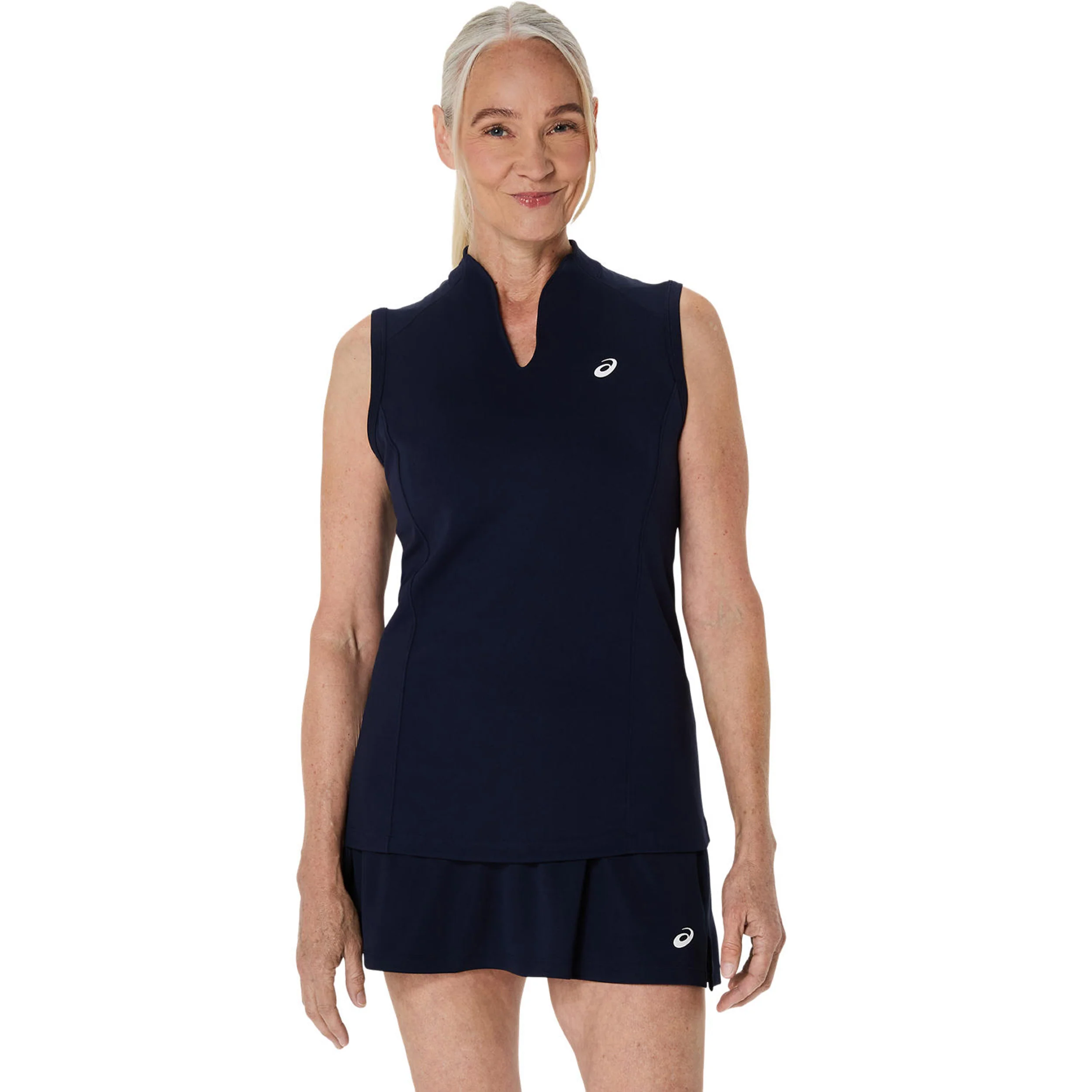 Court Tank-Top Damen-dunkelblau - Image 4