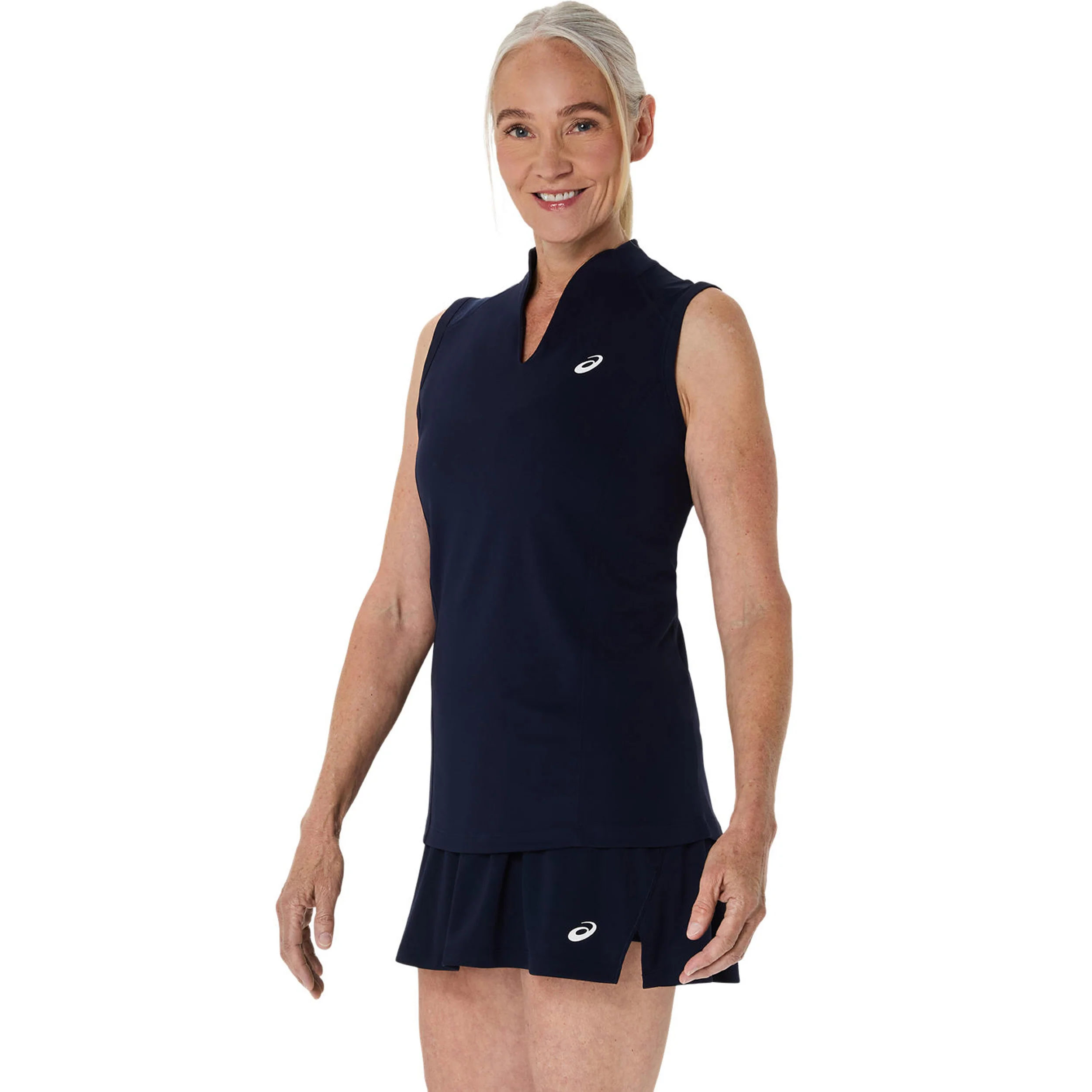 Court Tank-Top Damen-dunkelblau - Image 6