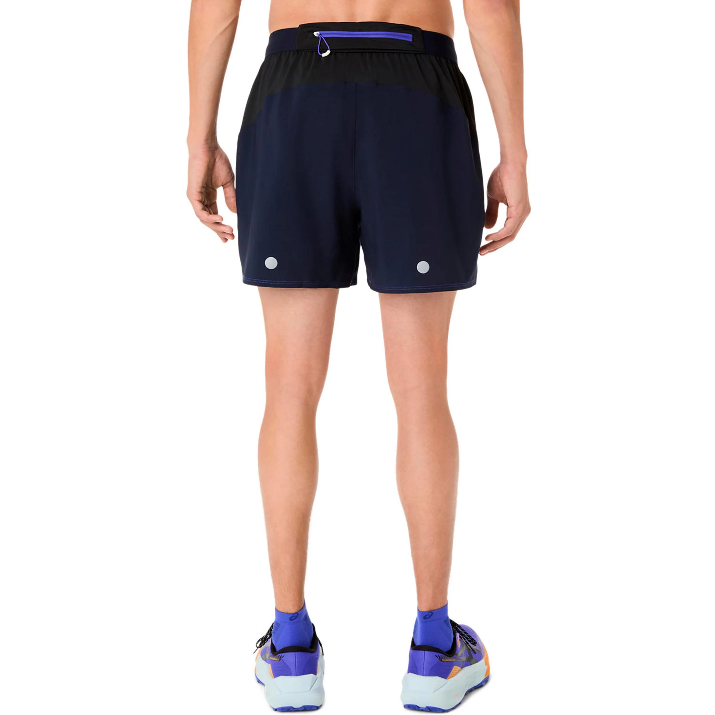 Fujitrail AOP 5in Laufshorts Herren-dunkelblau, blau - Image 3