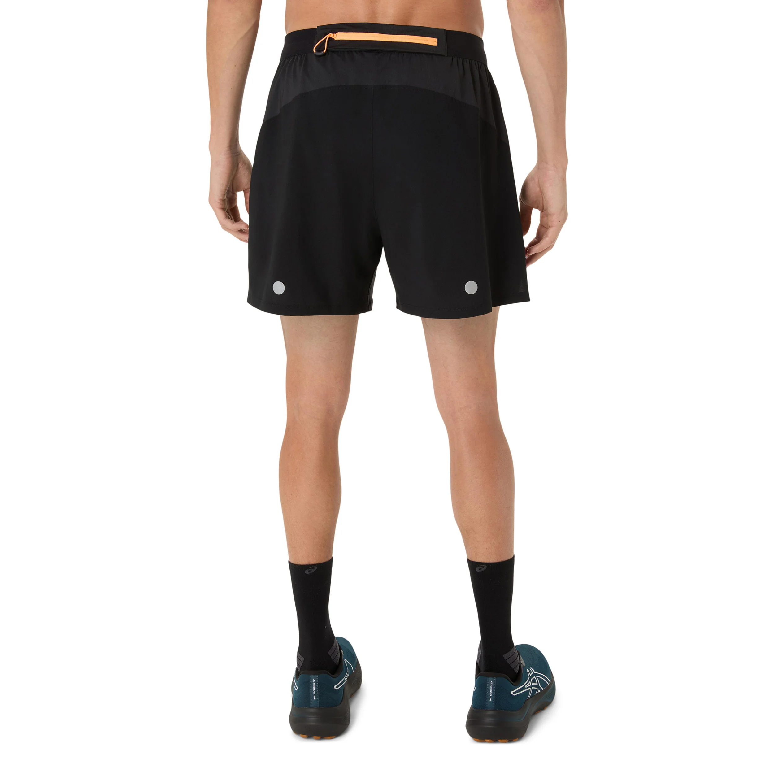 Fujitrail AOP 5in Laufshorts Herren-Schwarz - Image 3
