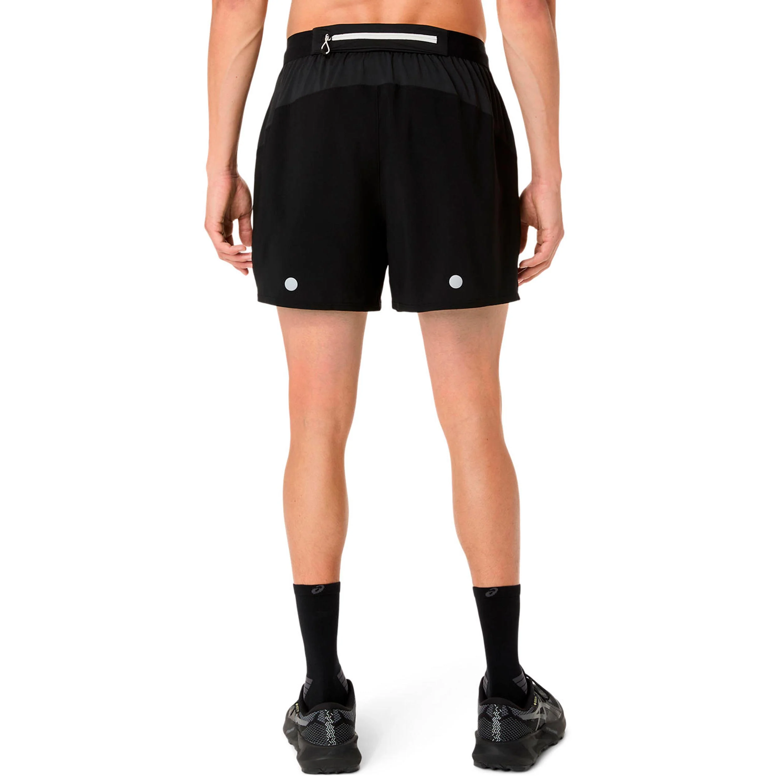 Fujitrail AOP 5in Laufshorts Herren-schwarz, grau - Image 3