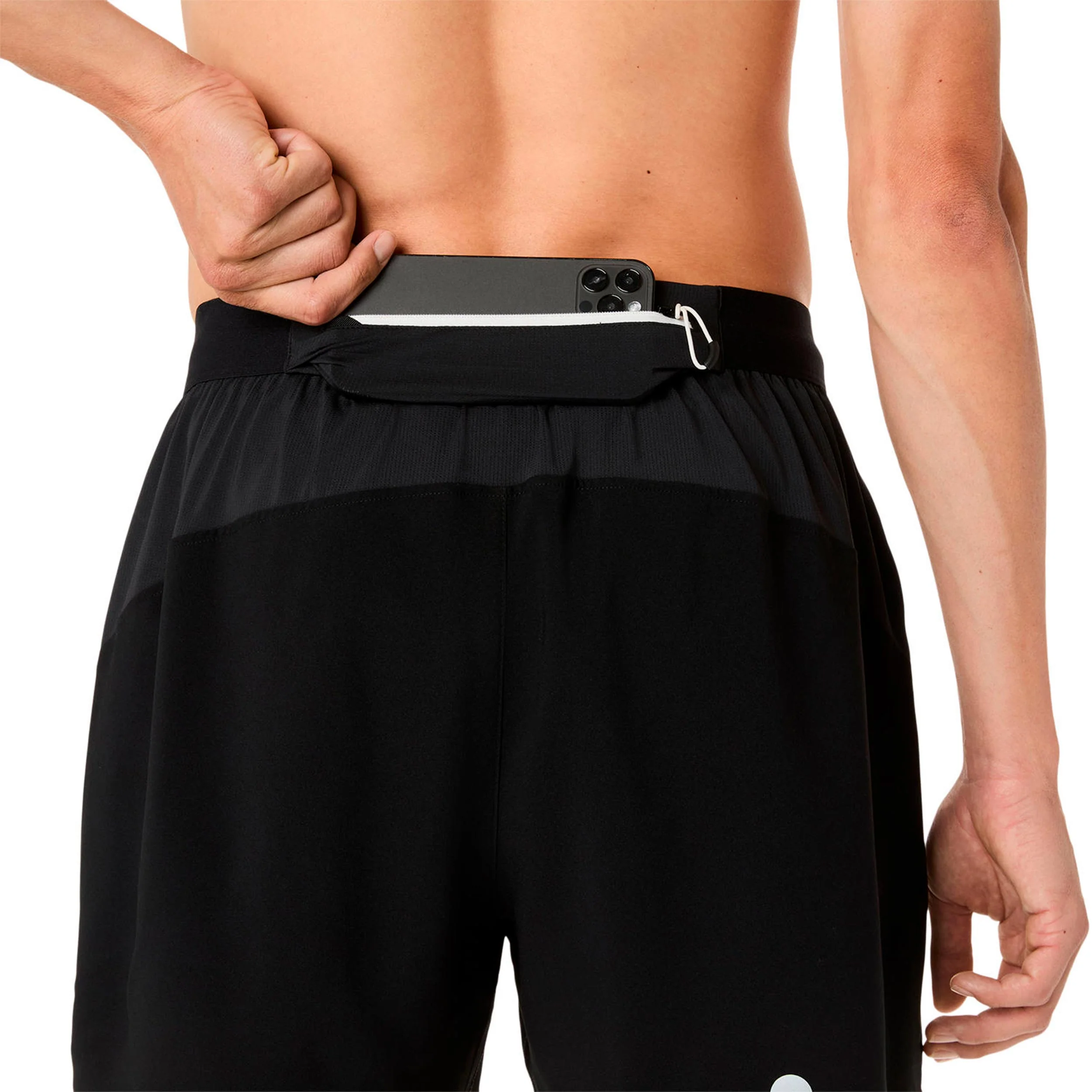 Fujitrail AOP 5in Laufshorts Herren-schwarz, grau - Image 7
