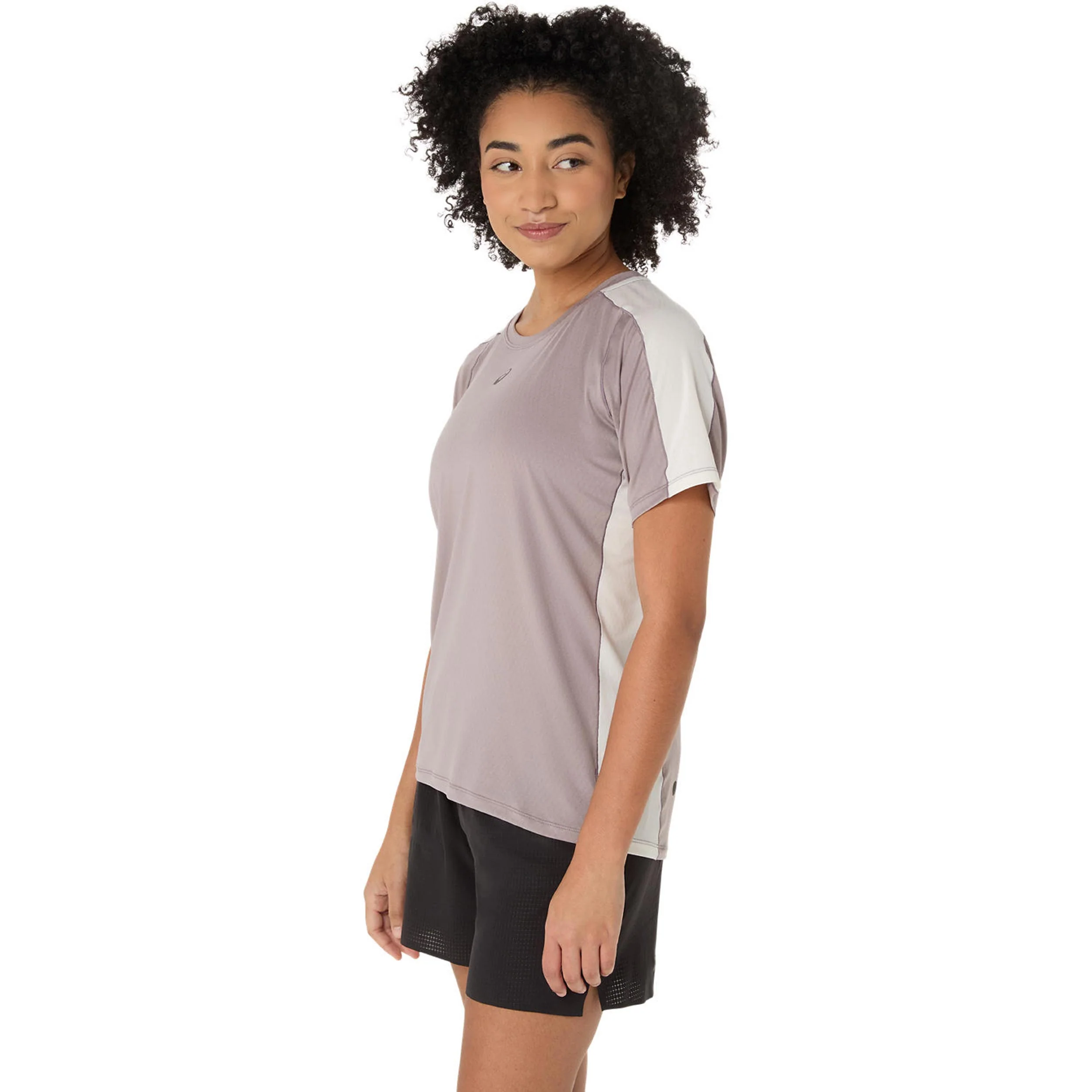Fujitrail Elite Laufshirt Damen-grau, beige - Image 3