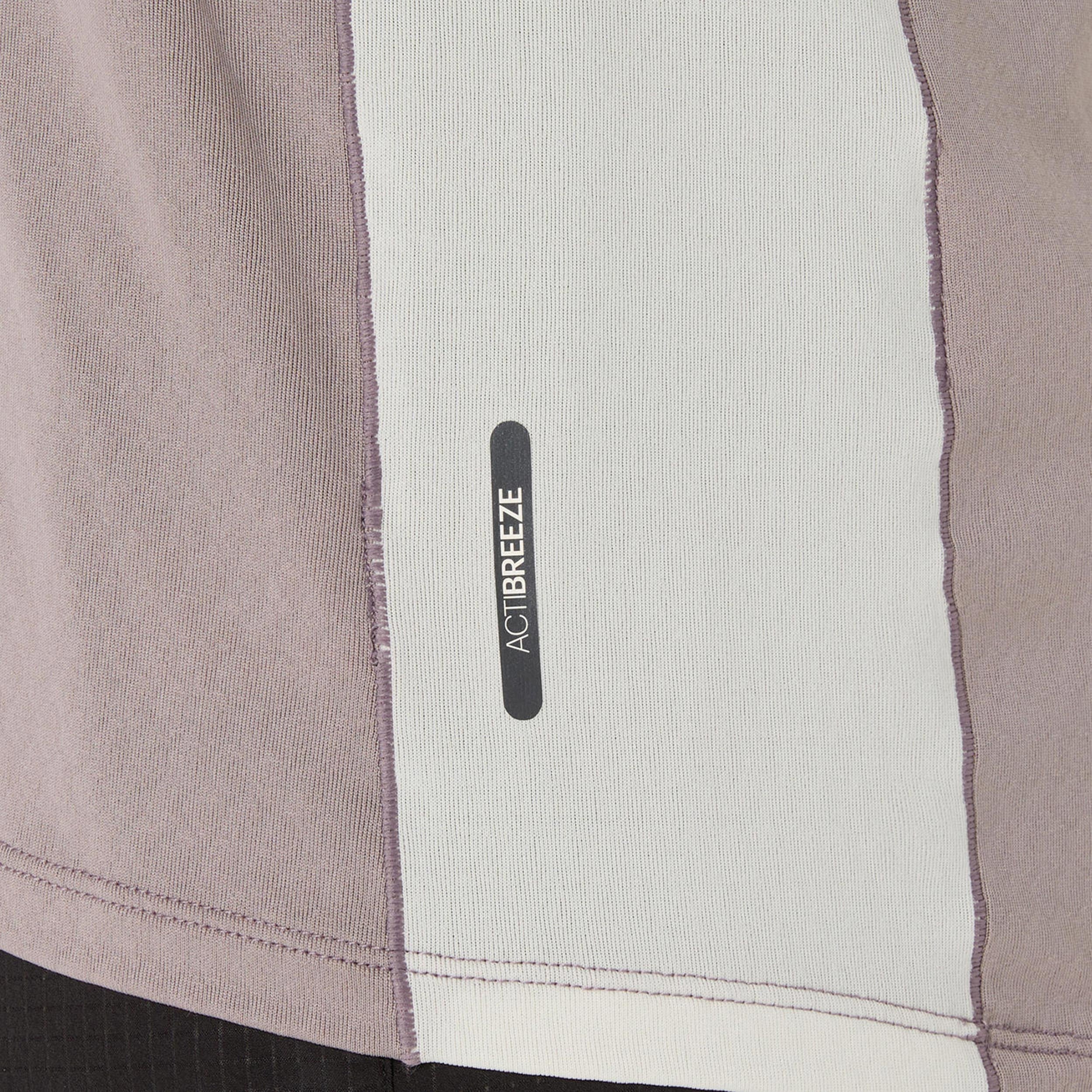 Fujitrail Elite Laufshirt Damen-grau, beige - Image 6