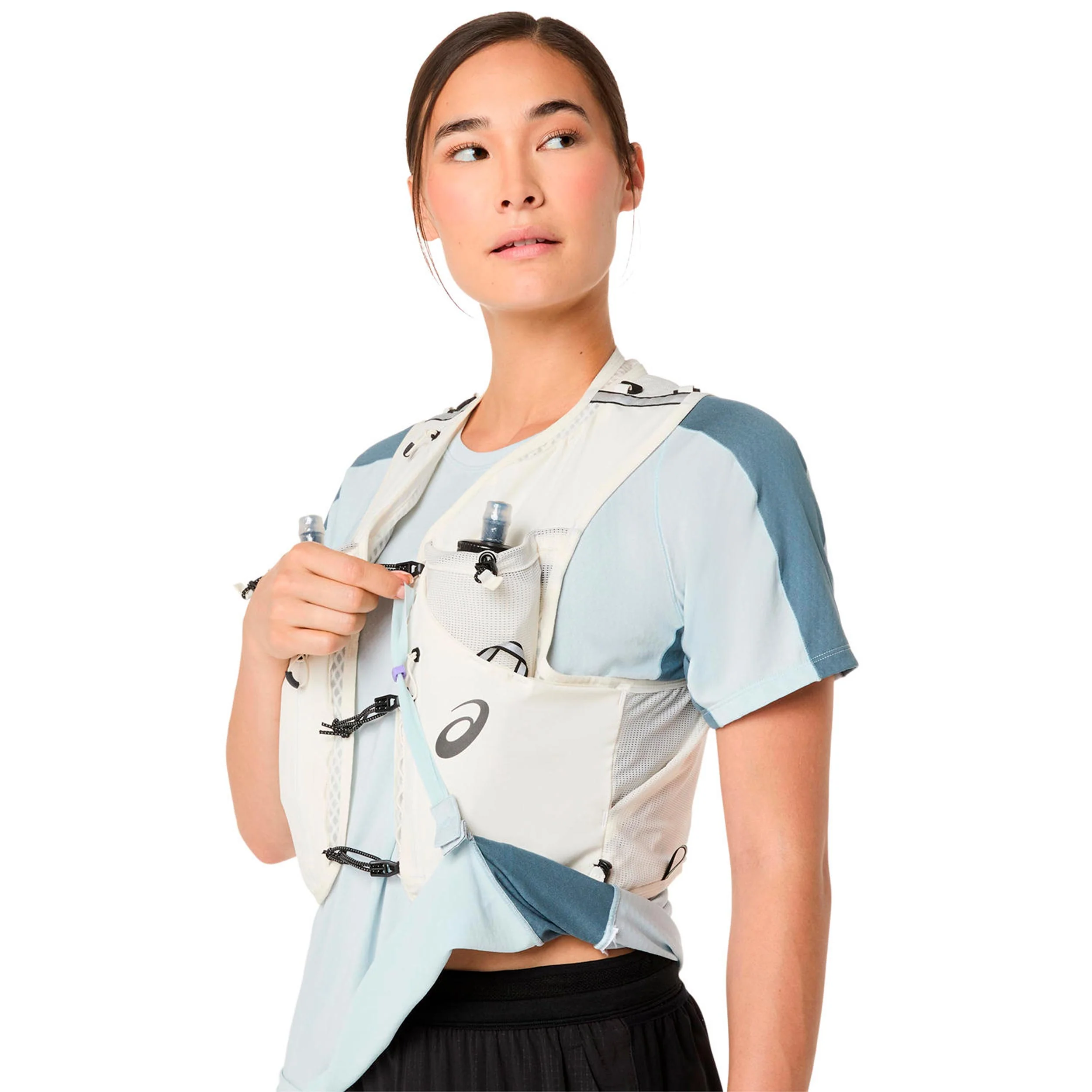 Fujitrail Elite Laufshirt Damen-grau, grau - Image 8