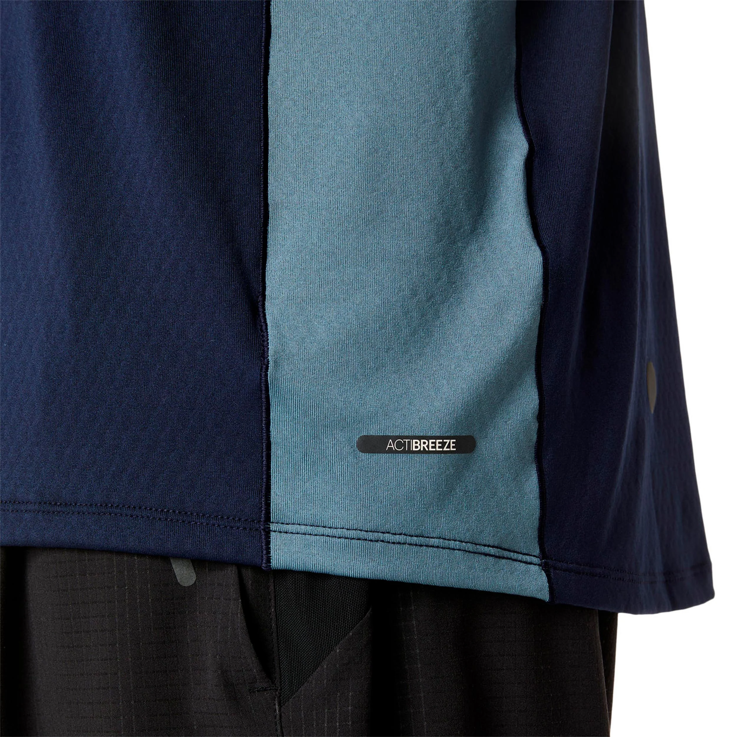 Fujitrail Elite Laufshirt Herren-dunkelblau, grau - Image 6