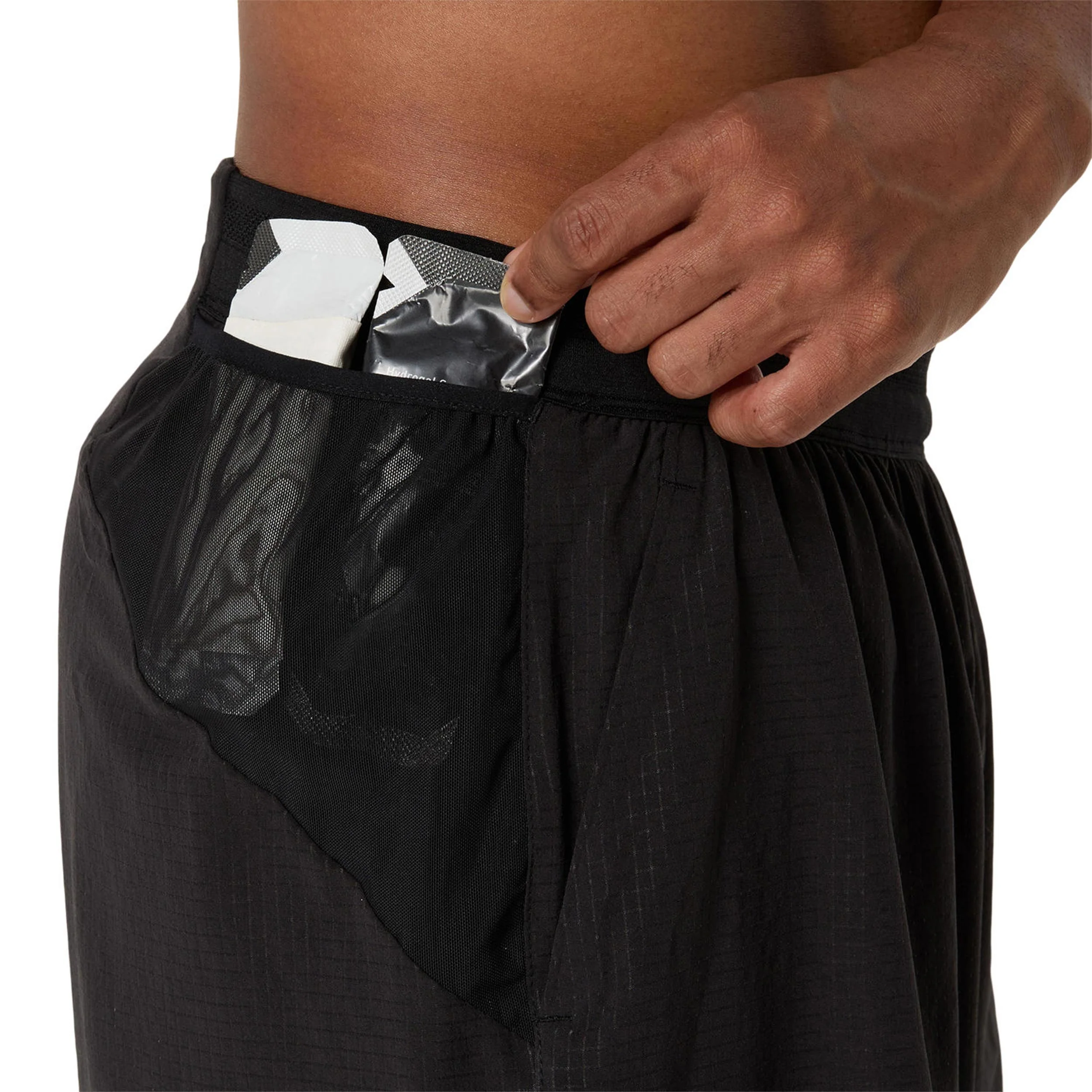 Fujitrail Elite Laufshorts Herren-Schwarz - Image 7