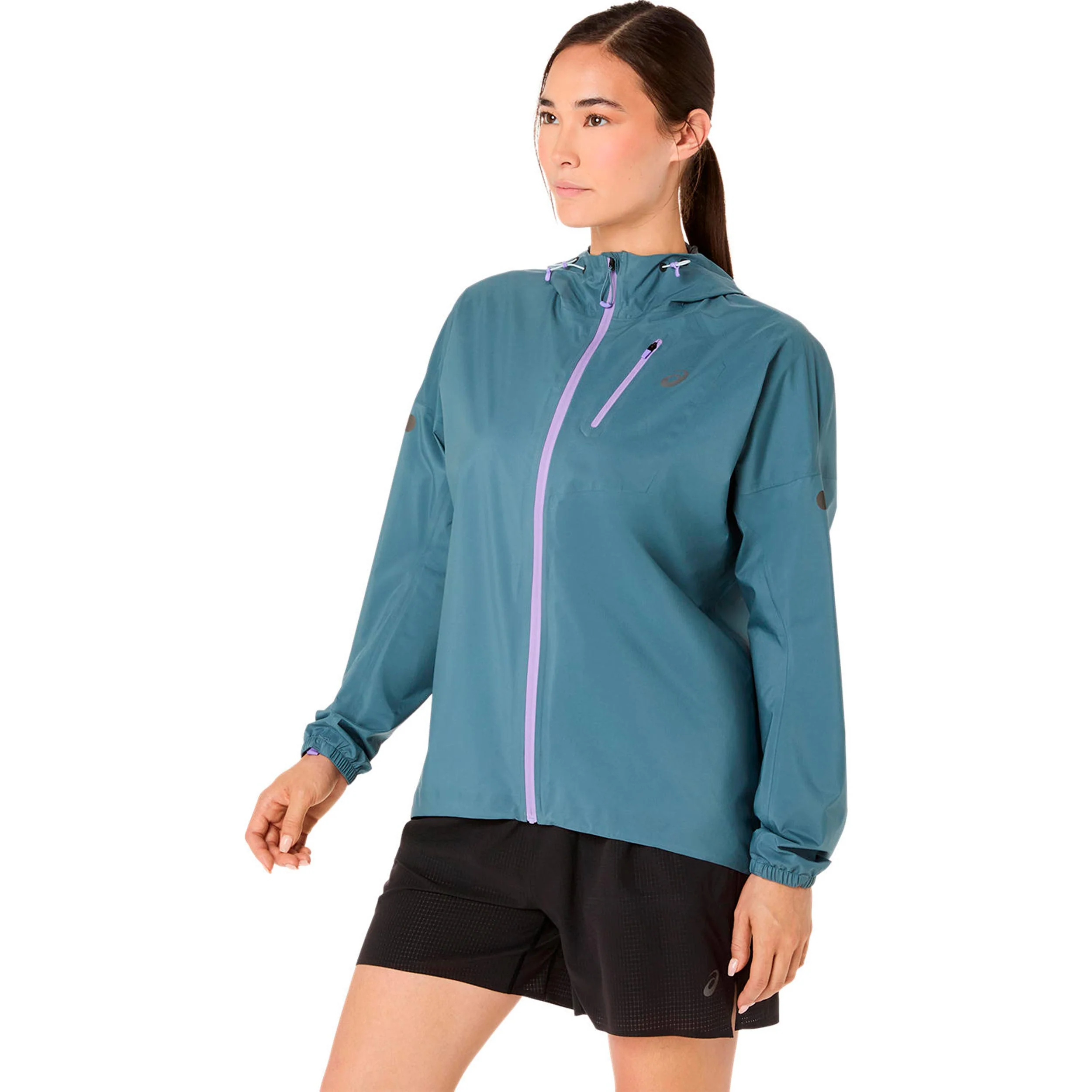 Fujitrail Elite Waterproof Laufjacke Damen-grau - Image 3