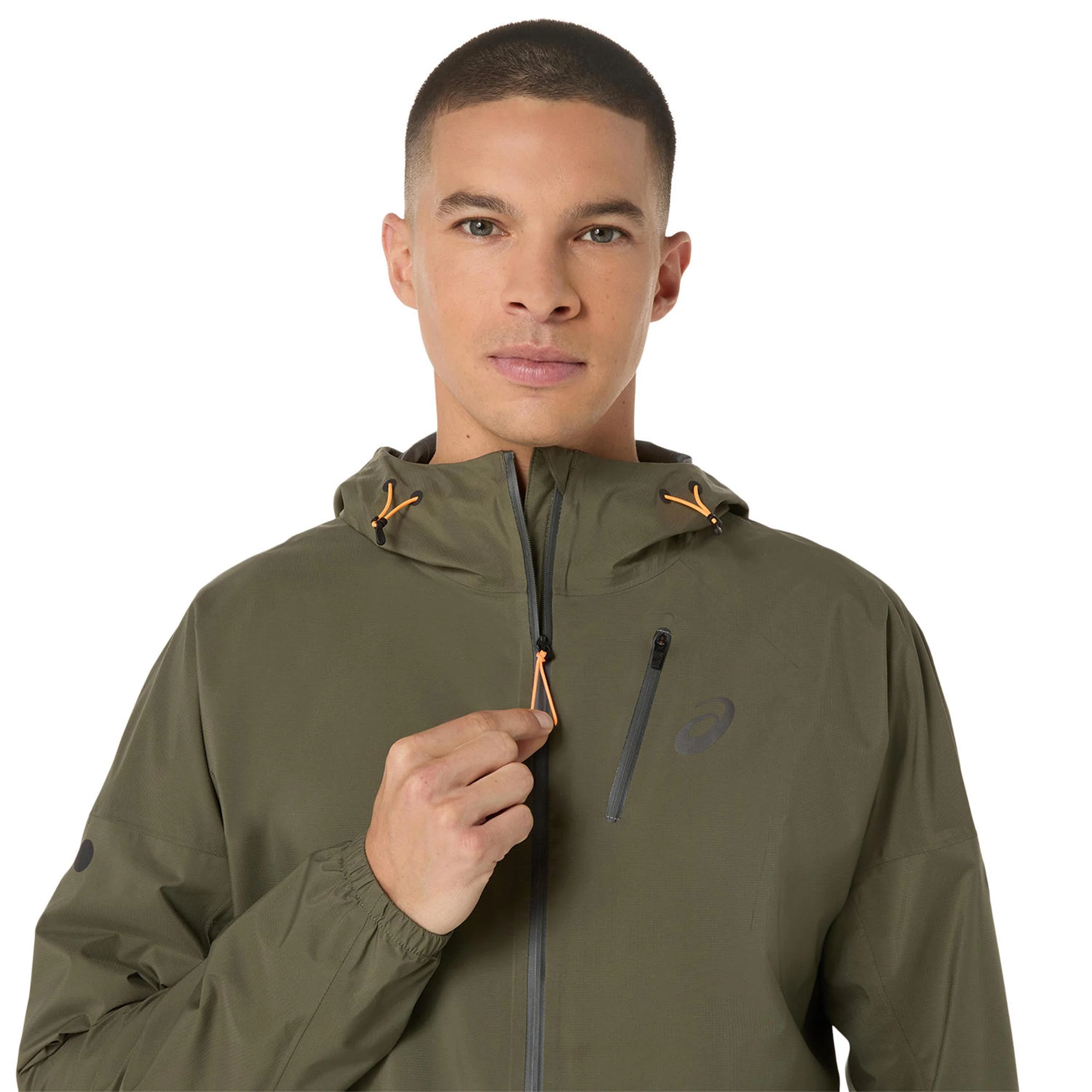 Fujitrail Elite Waterproof Laufjacke Herren-grün - Image 3