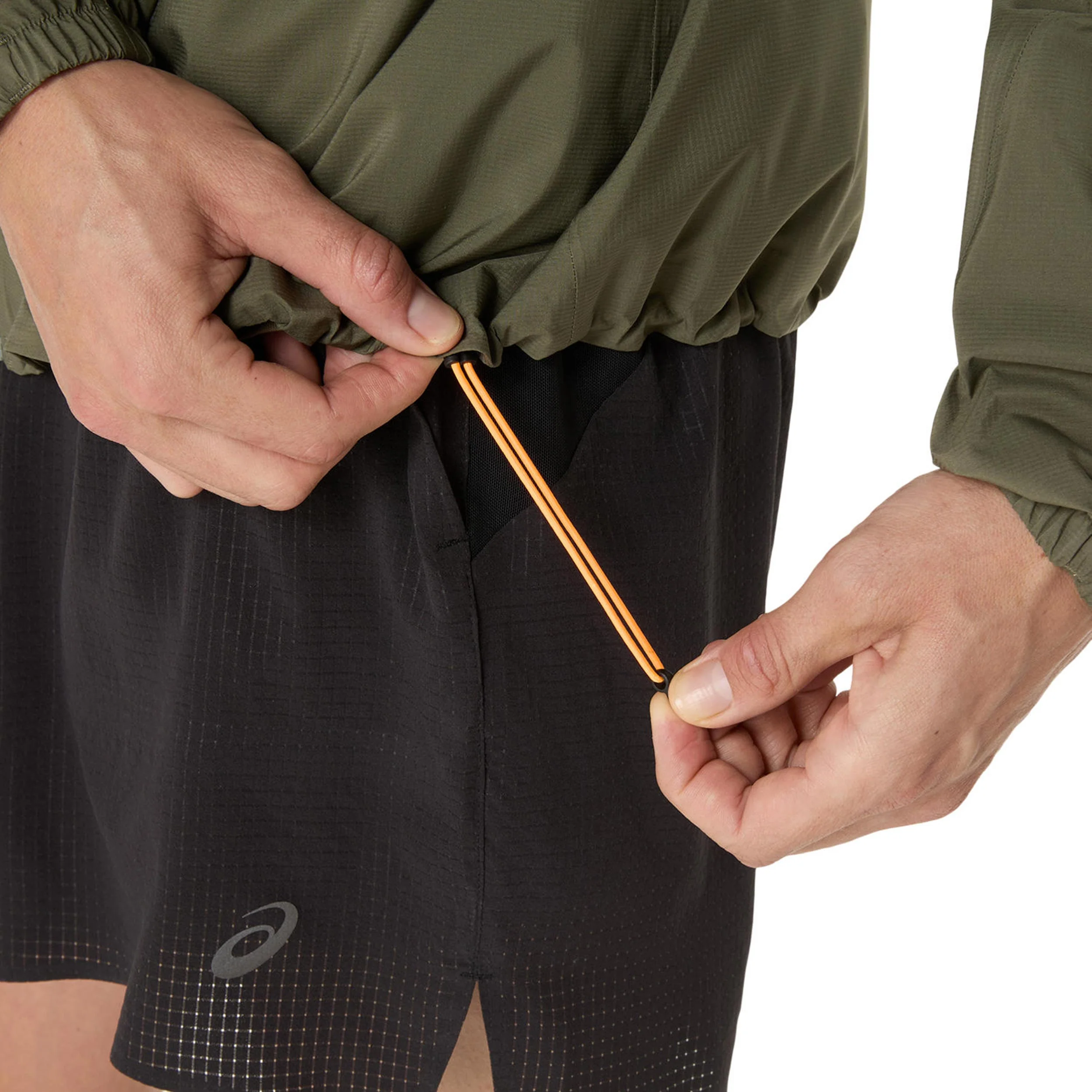 Fujitrail Elite Waterproof Laufjacke Herren-grün - Image 5