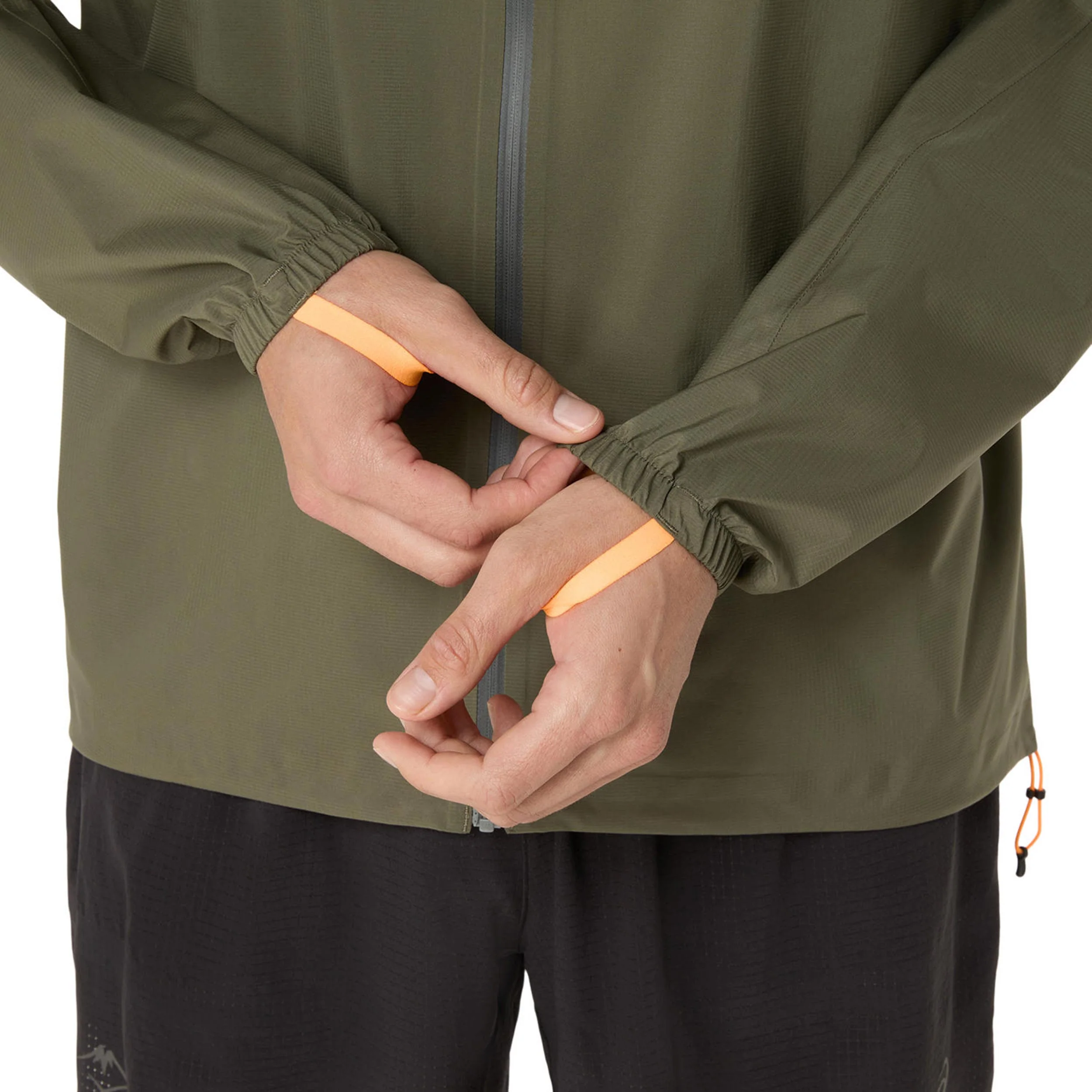 Fujitrail Elite Waterproof Laufjacke Herren-grün - Image 6