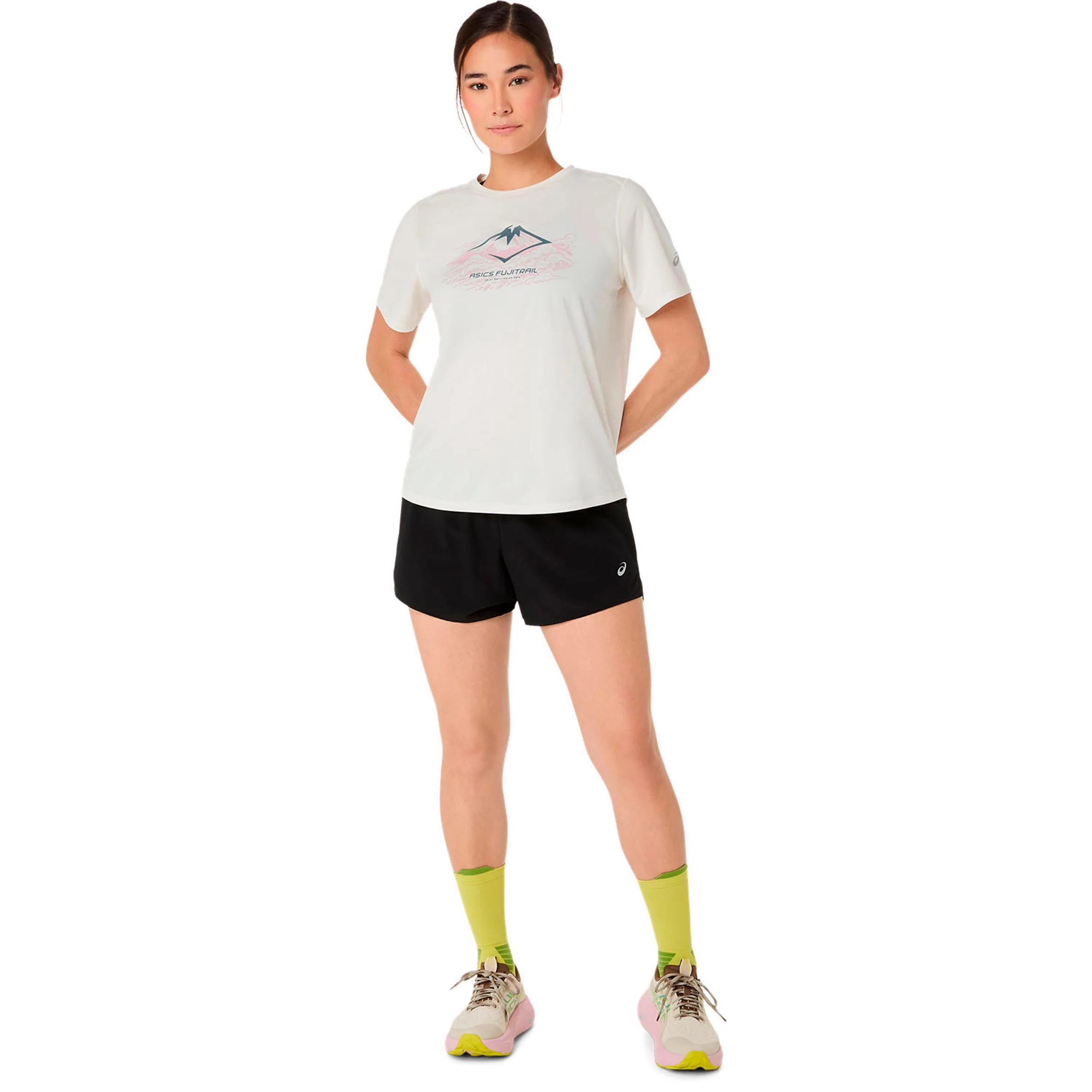 Fujitrail Laufshirt Damen-beige - Image 6