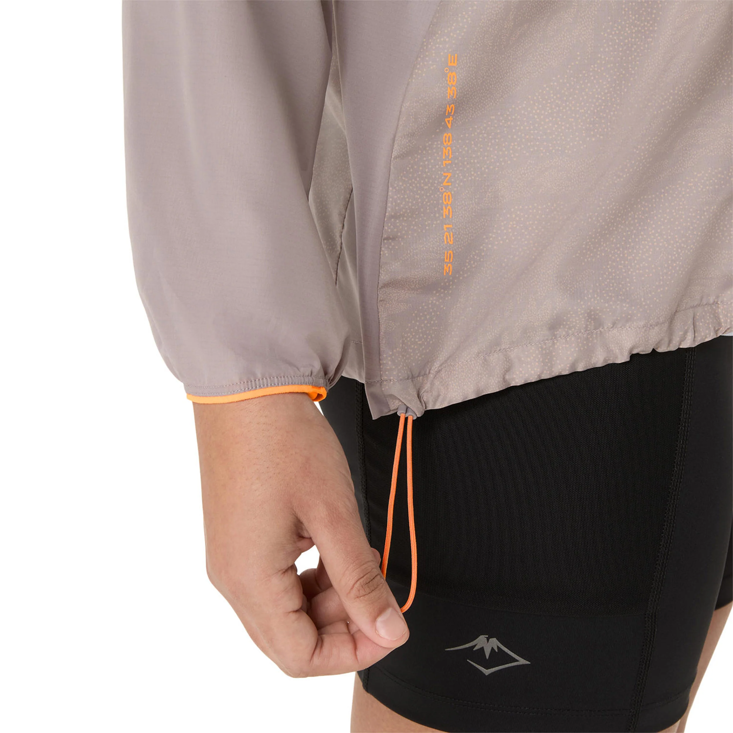 Fujitrail Packable Laufjacke Damen-Grau - Image 6