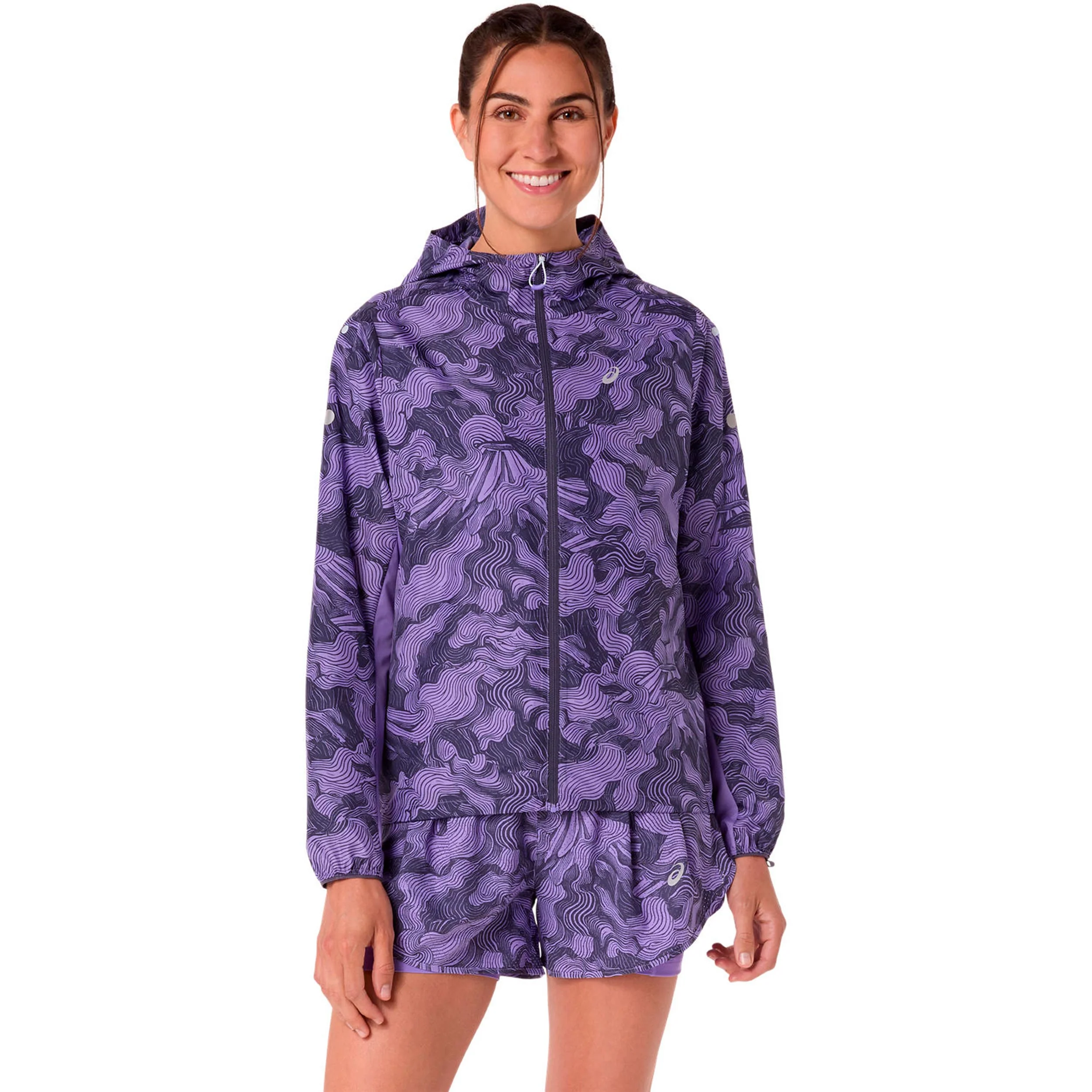 Fujitrail Packable Laufjacke Damen-lila