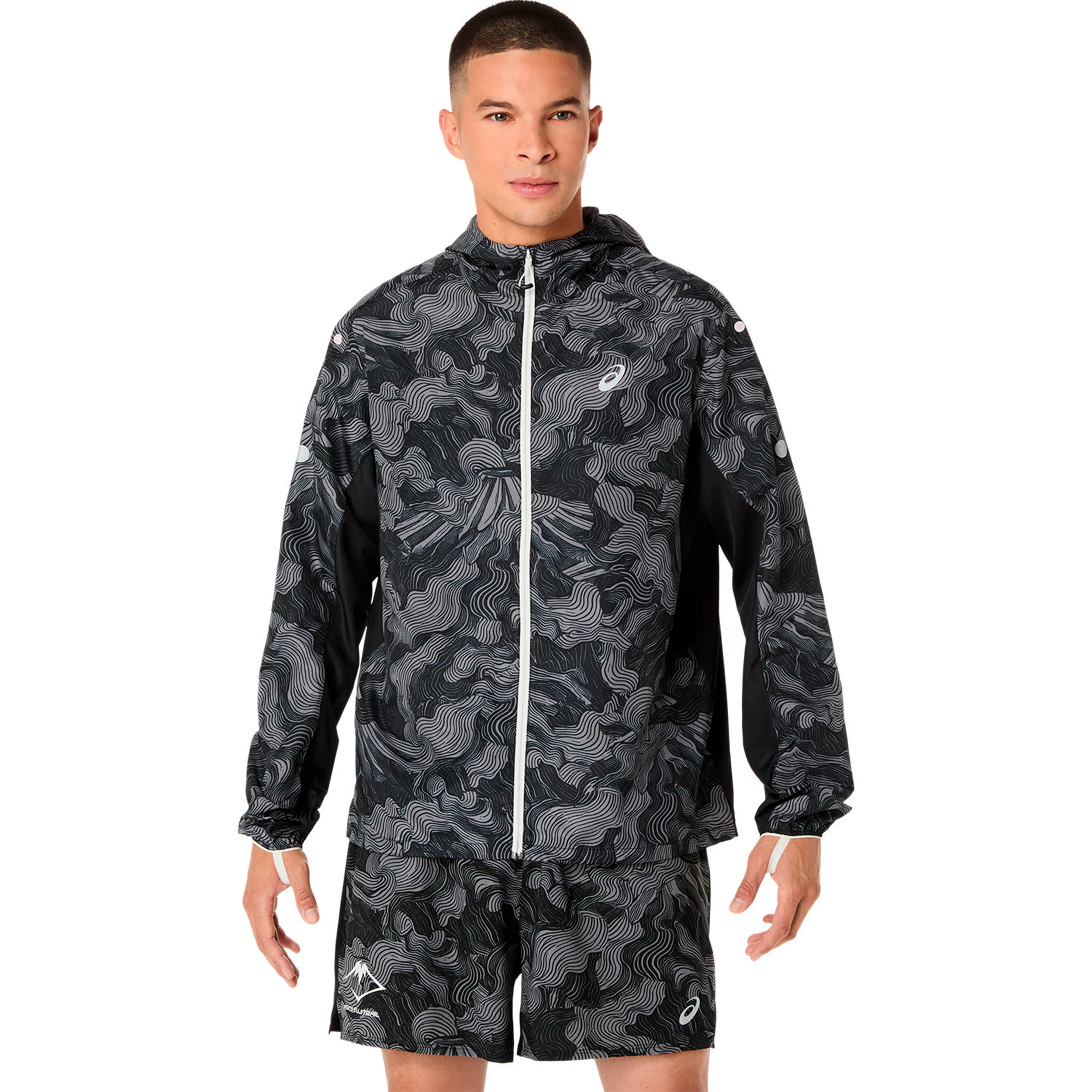 Fujitrail Packable Laufjacke Herren-schwarz
