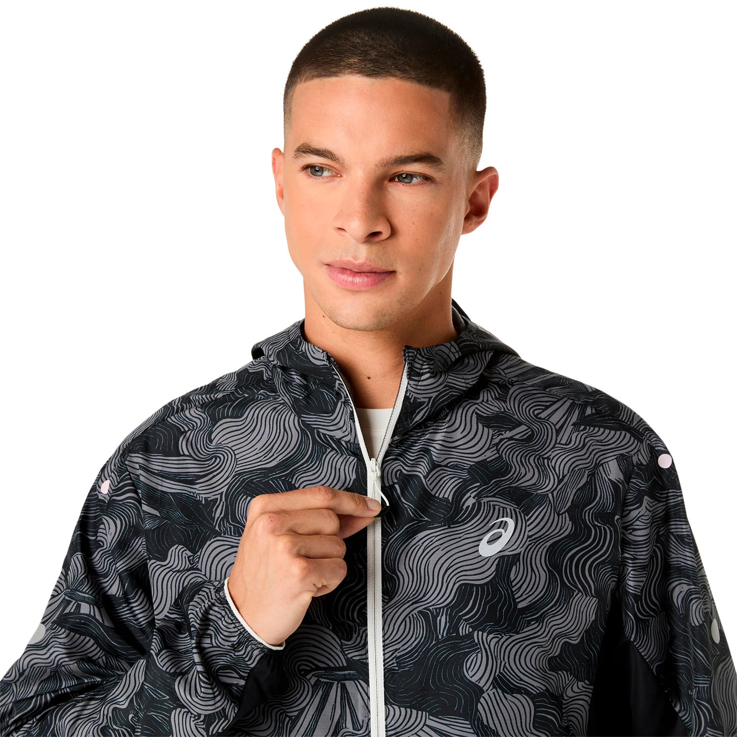 Fujitrail Packable Laufjacke Herren-schwarz - Image 3
