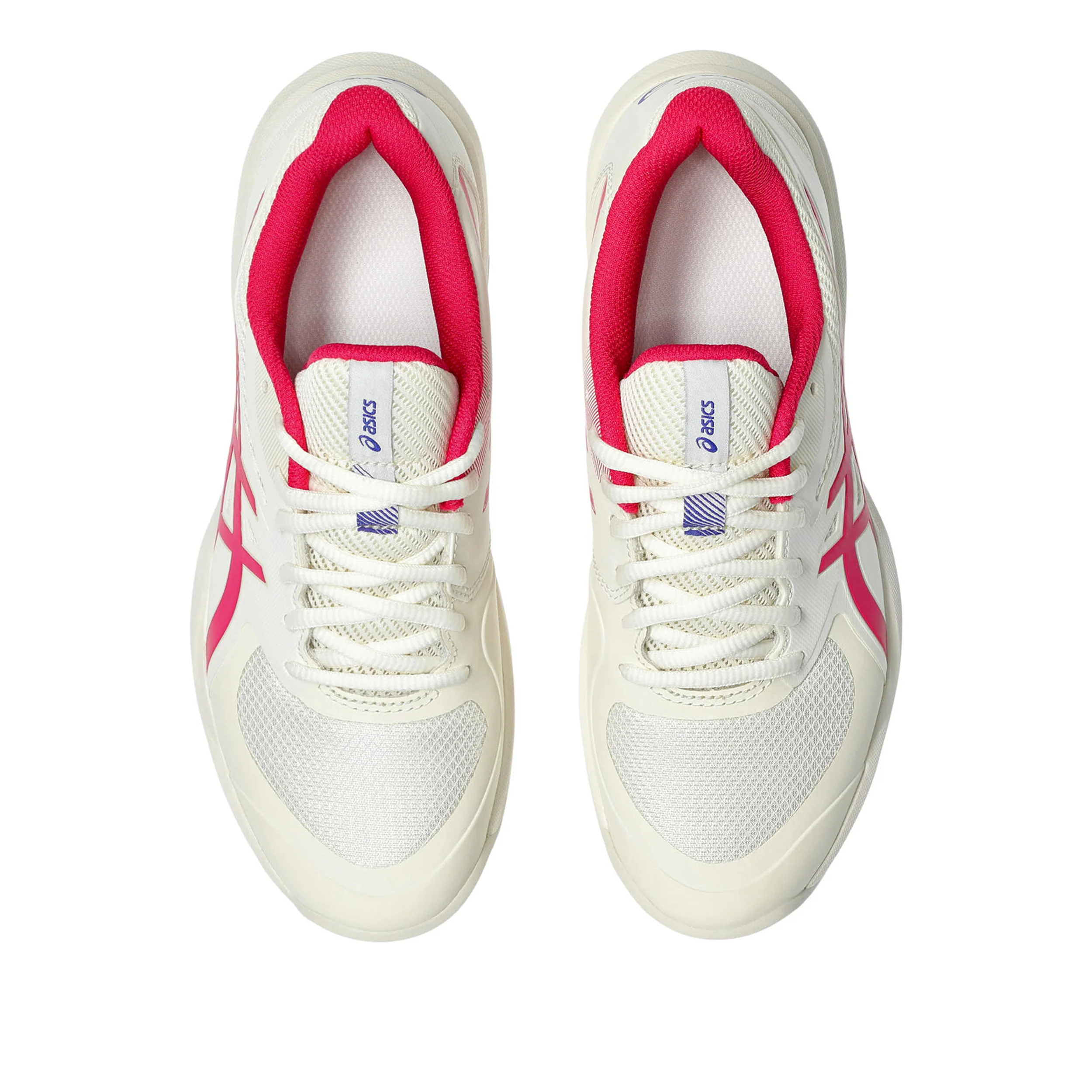 Game FF Allcourtschuh Damen-Creme,Berry - Image 3