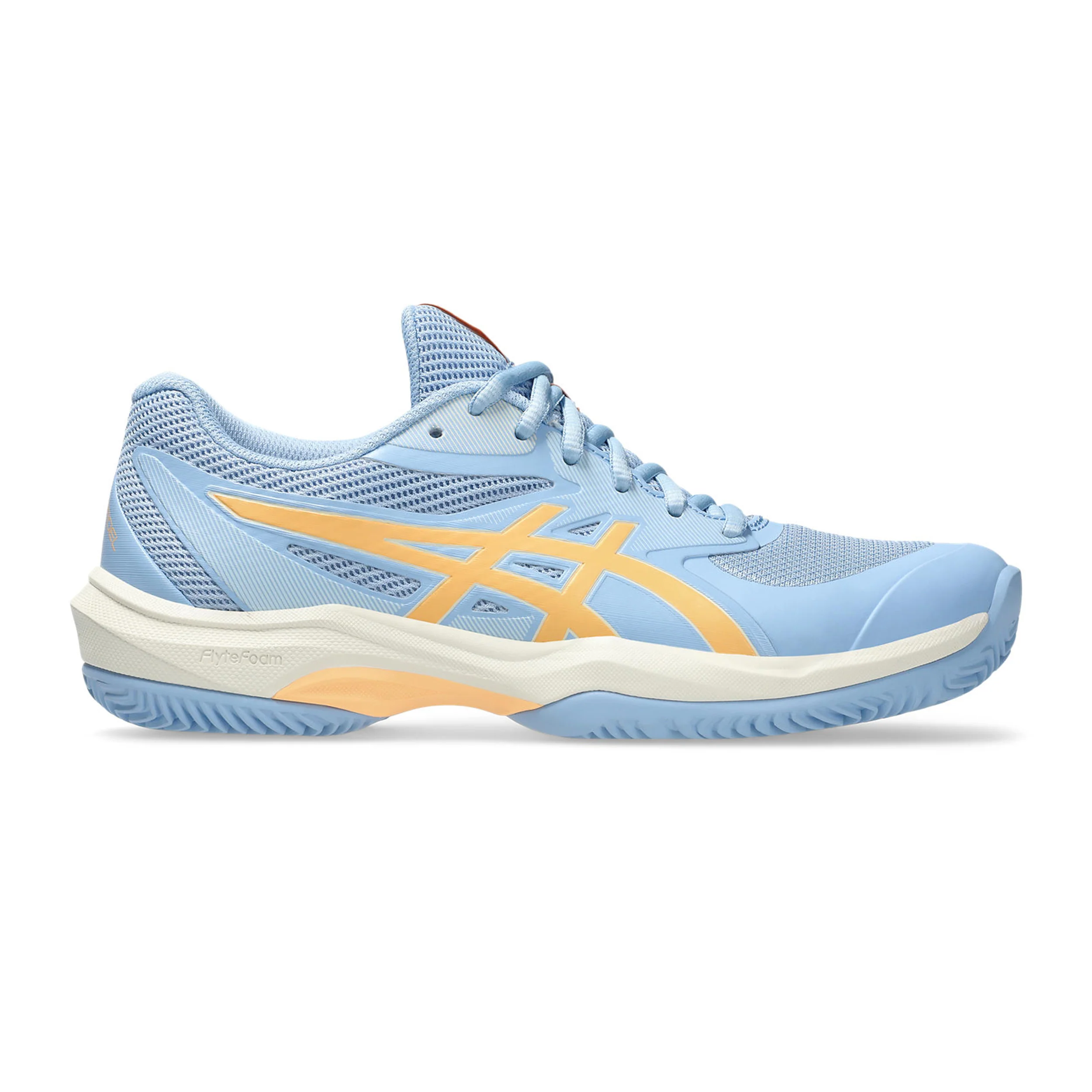 Game FF Padelschuh Damen - blaugrau, orange