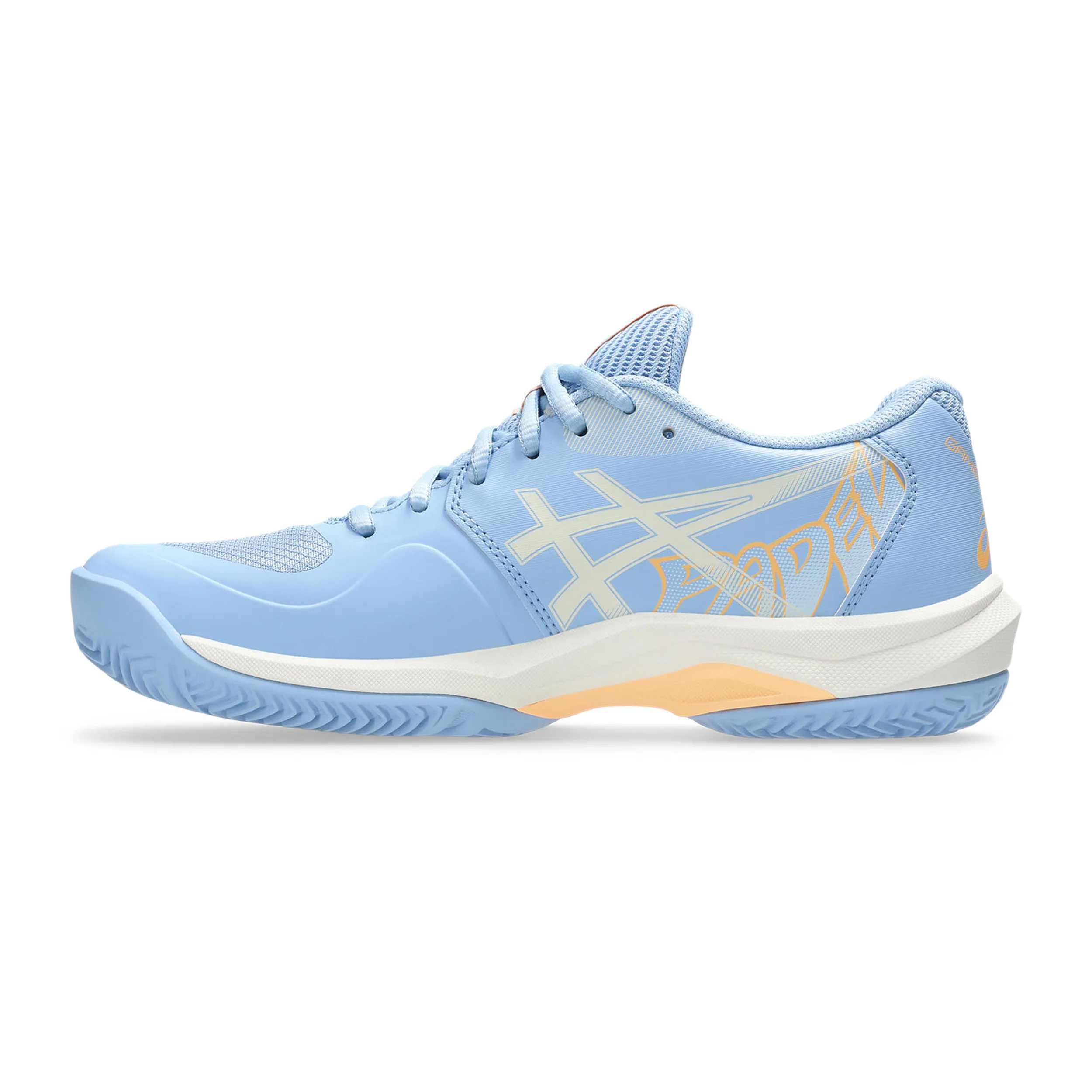 Game FF Padelschuh Damen - blaugrau, orange - Image 2