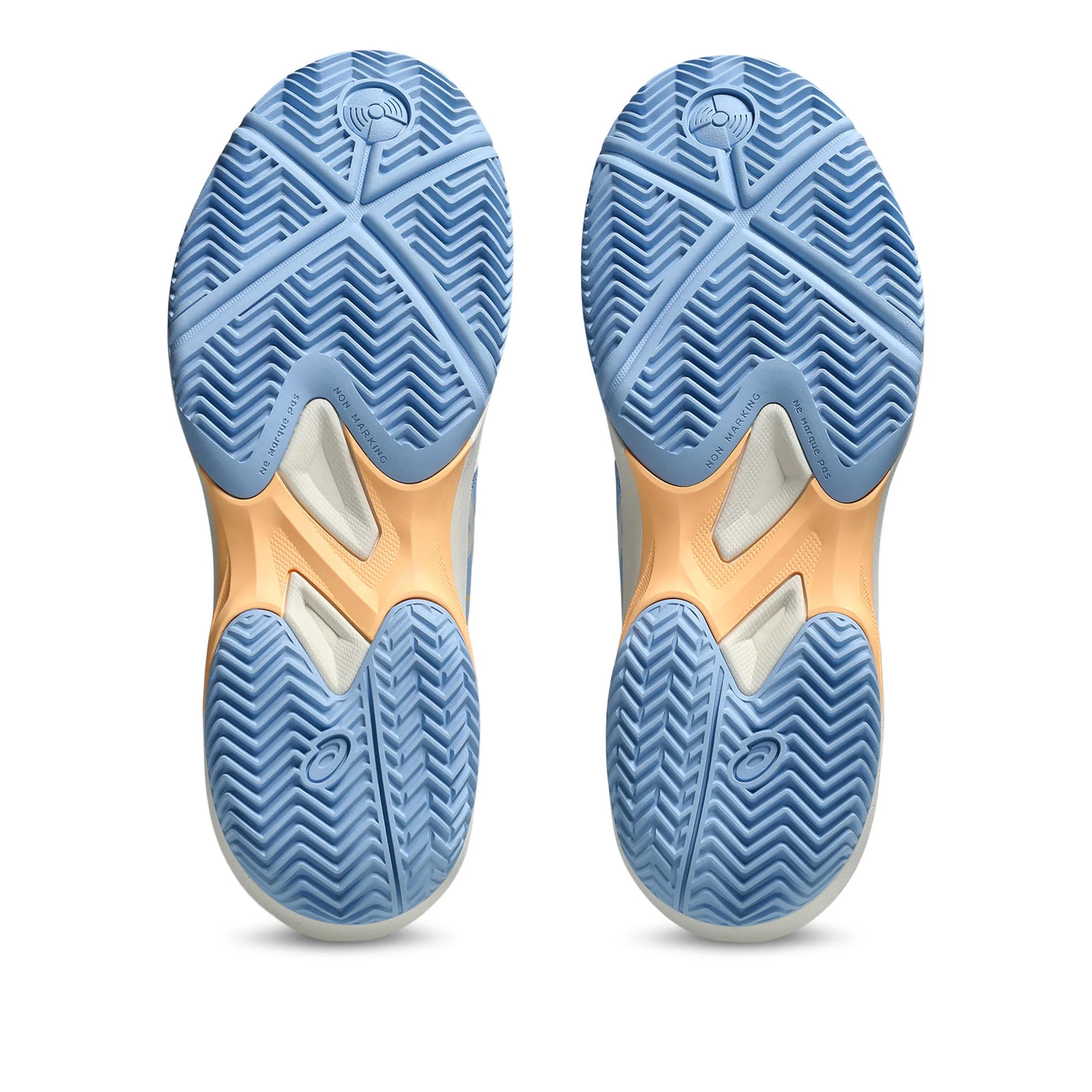 Game FF Padelschuh Damen - blaugrau, orange - Image 4