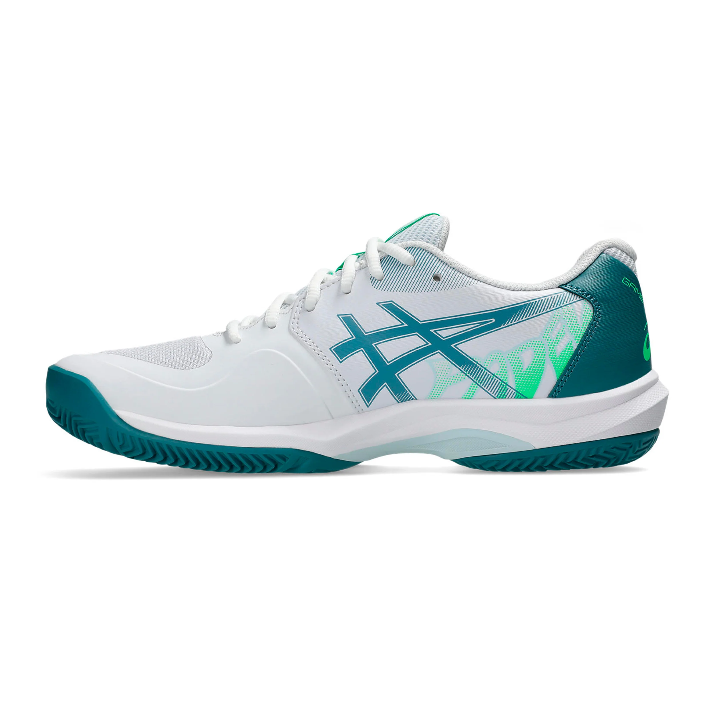 Game FF Padelschuh Herren - weiß, petrol - Image 2