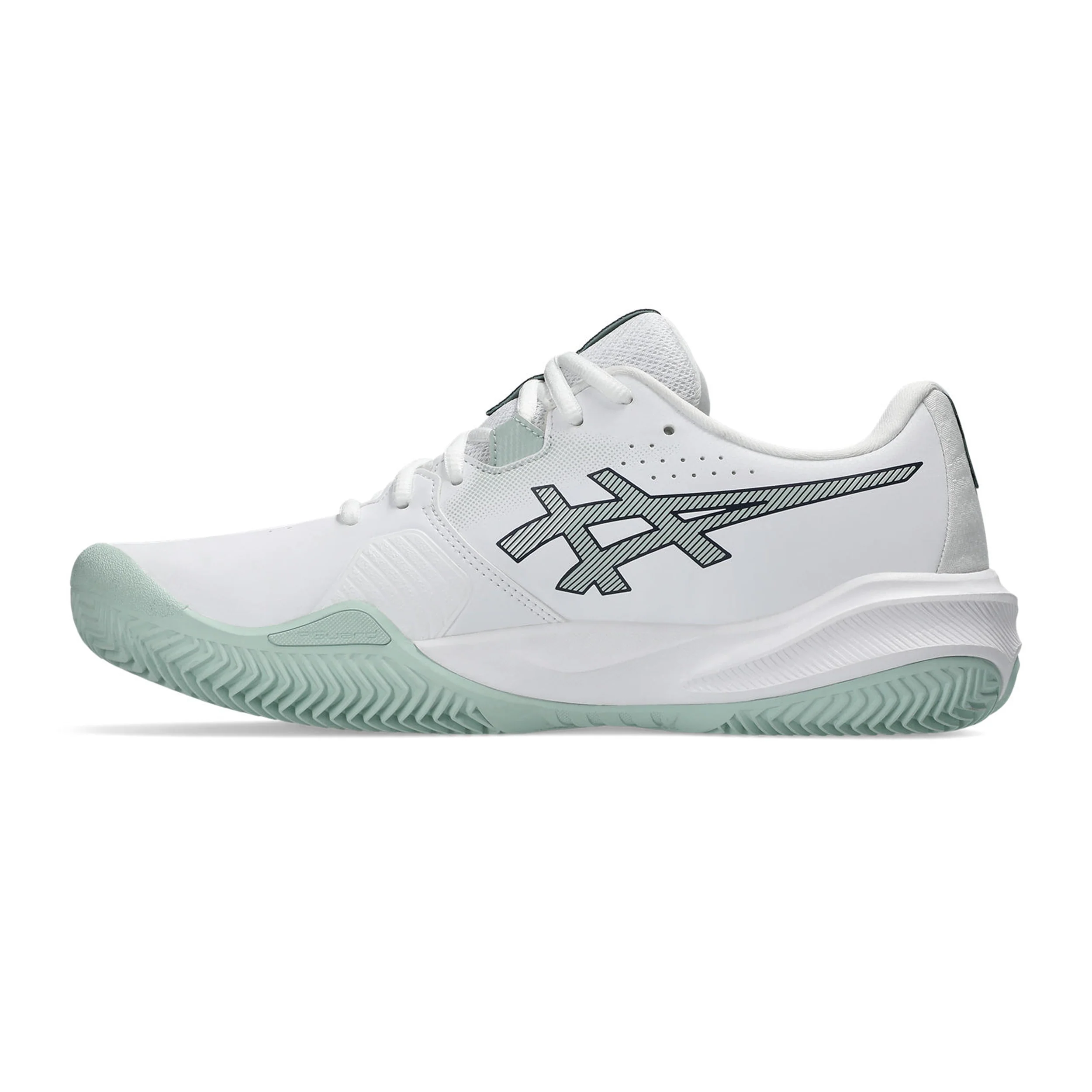 Gel-Challenger 15 Clay Sandplatzschuh Herren - weiß, blaugrau - Image 2
