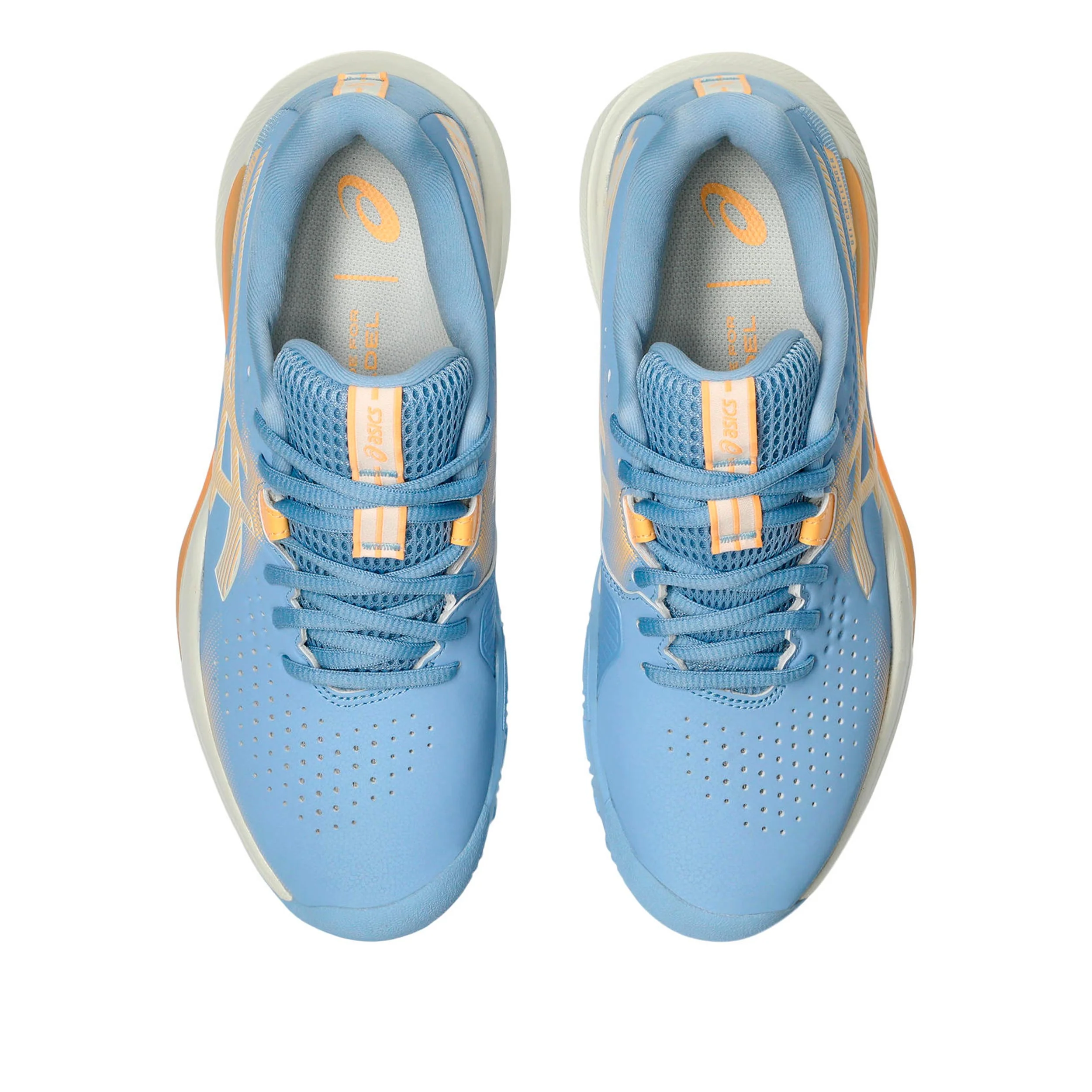 Gel-Challenger 15 Padelschuh Damen - hellblau, apricot - Image 3