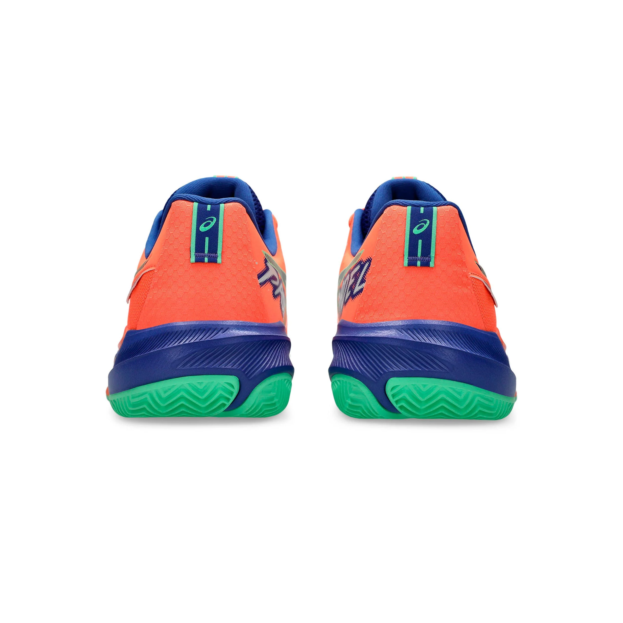 Gel-Challenger 15 Padelschuh Herren - koralle, blau - Image 5