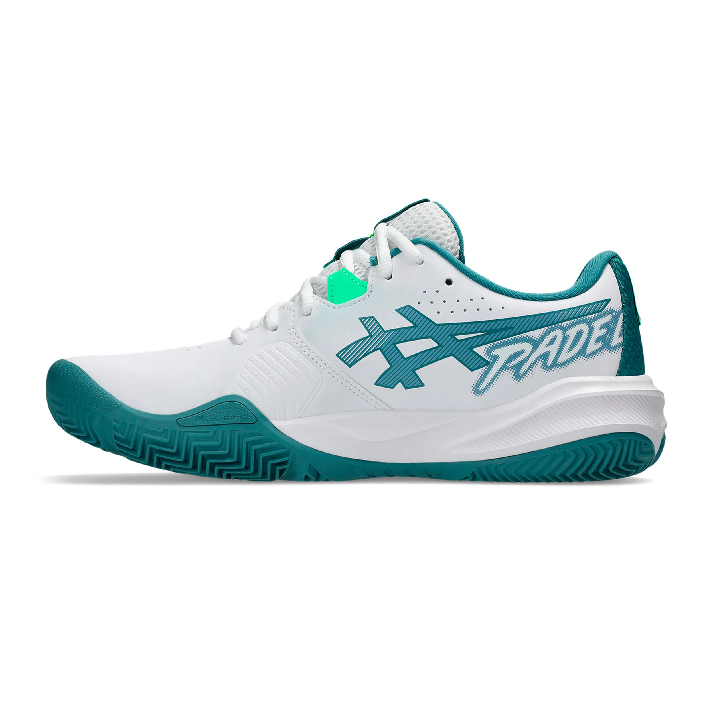 Gel-Challenger 15 Padelschuh Herren - weiß, petrol - Image 2