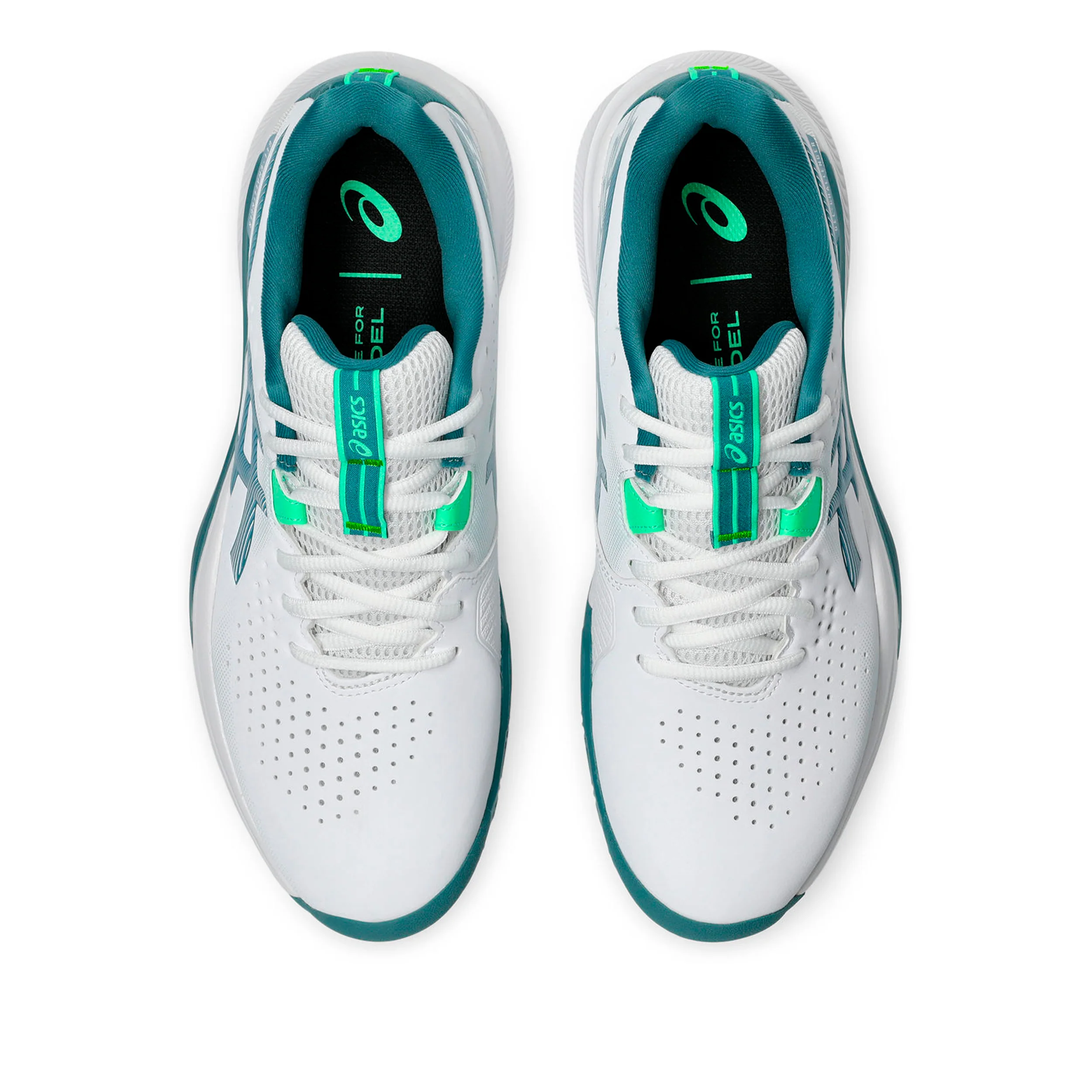 Gel-Challenger 15 Padelschuh Herren - weiß, petrol - Image 3
