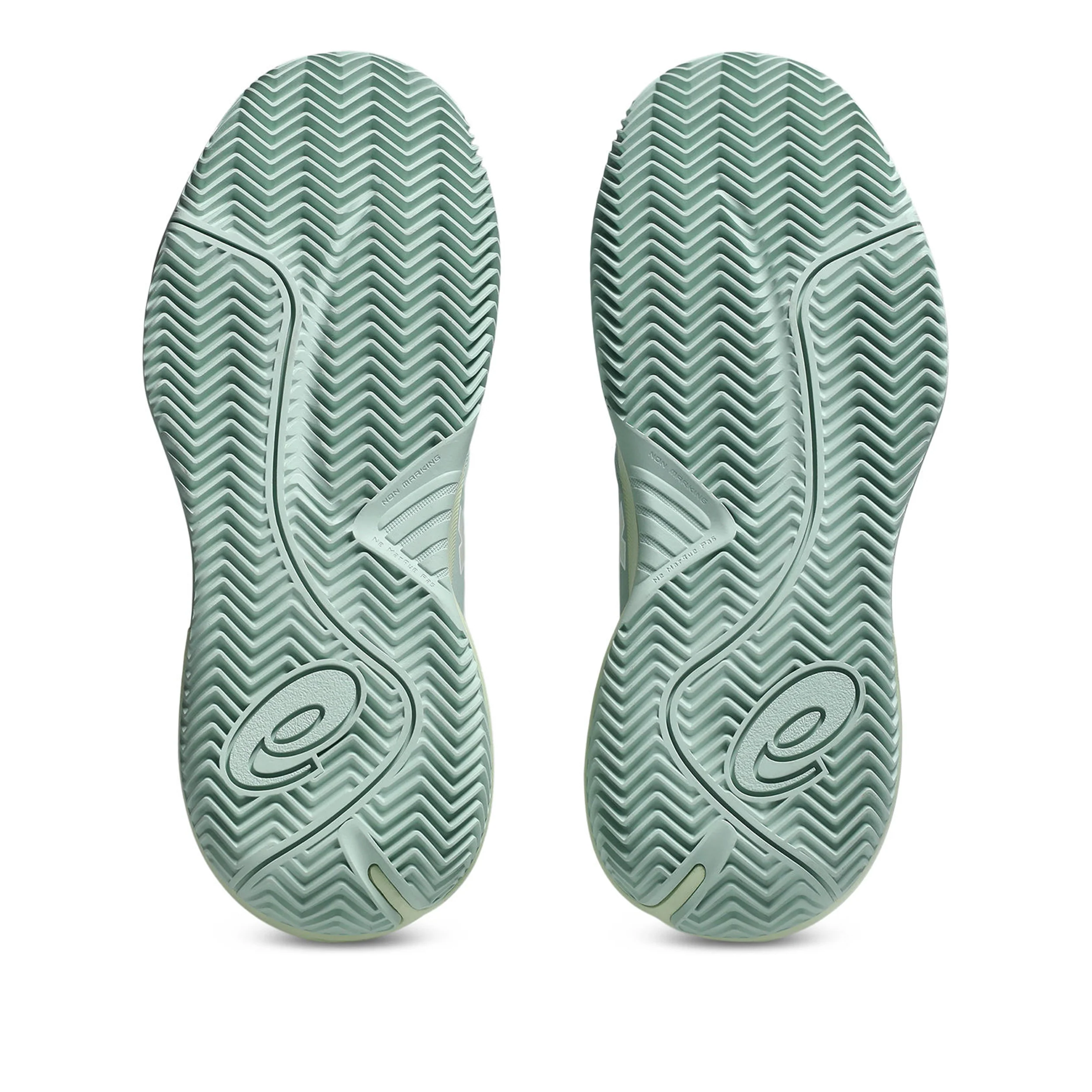 Gel-Challenger 15 Sandplatzschuh Damen-Blaugrau,Limette - Image 4