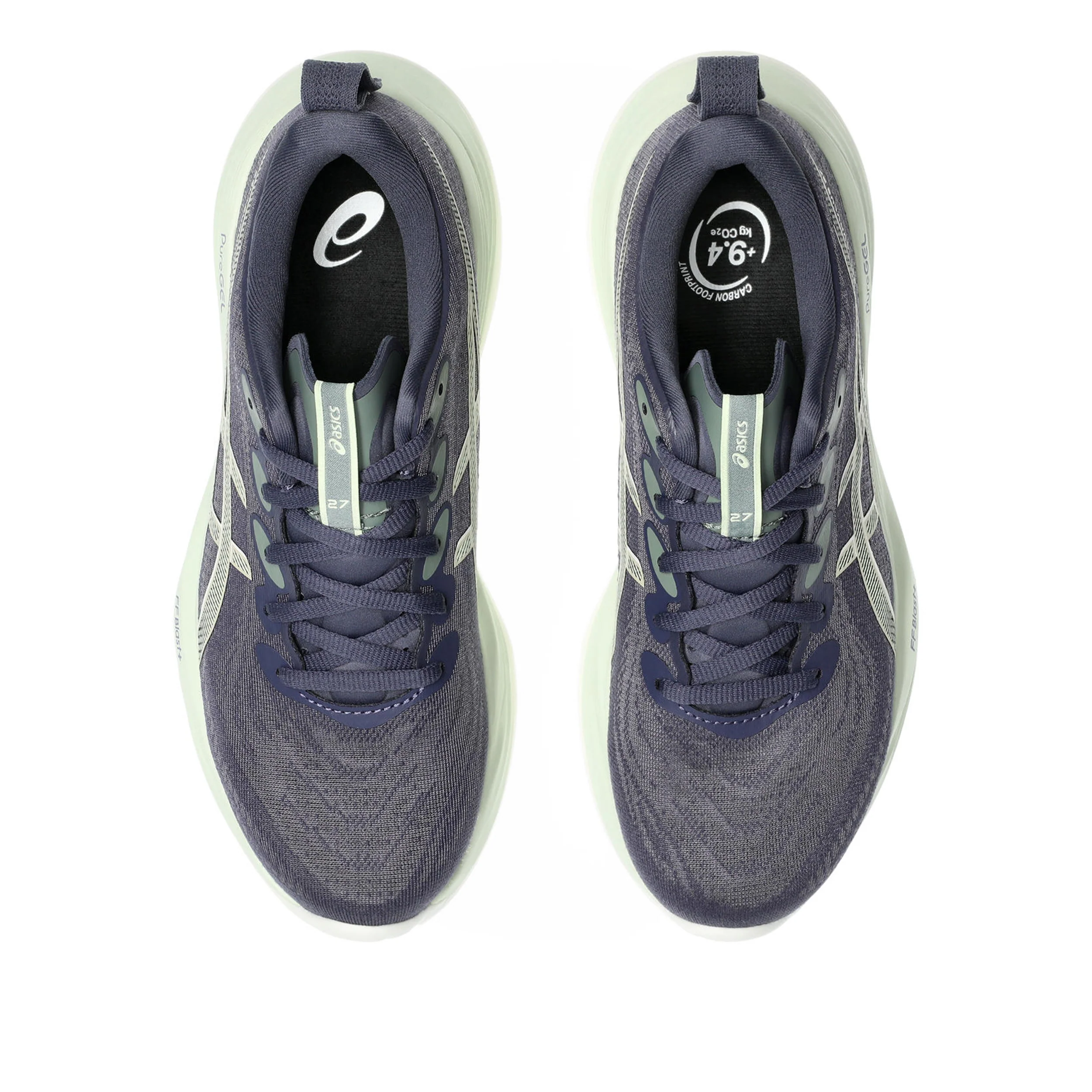 Gel-Cumulus 27 Neutralschuh Damen-Blaugrau,Creme - Image 3