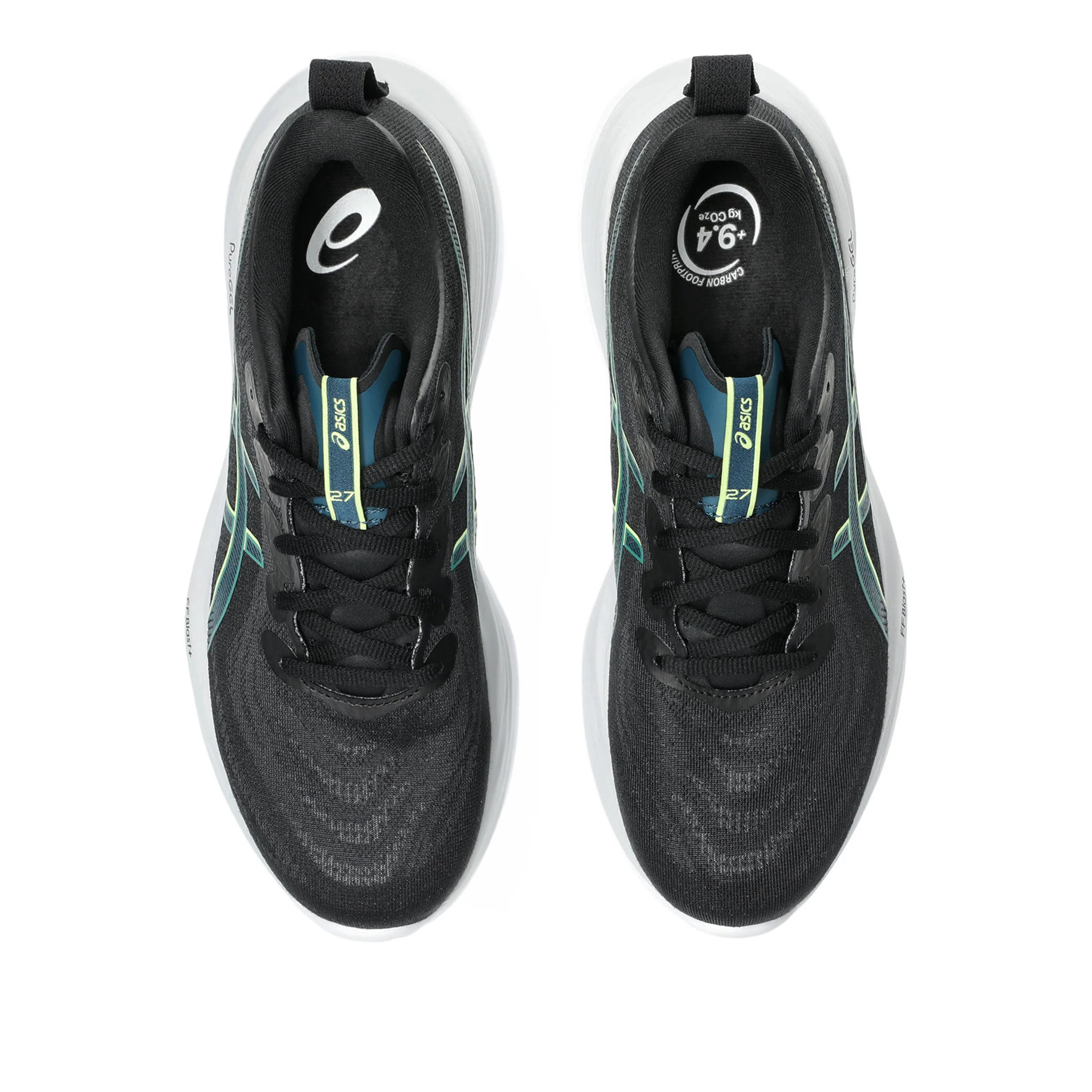 Gel-Cumulus 27 Neutralschuh Herren-Schwarz,Mint - Image 3