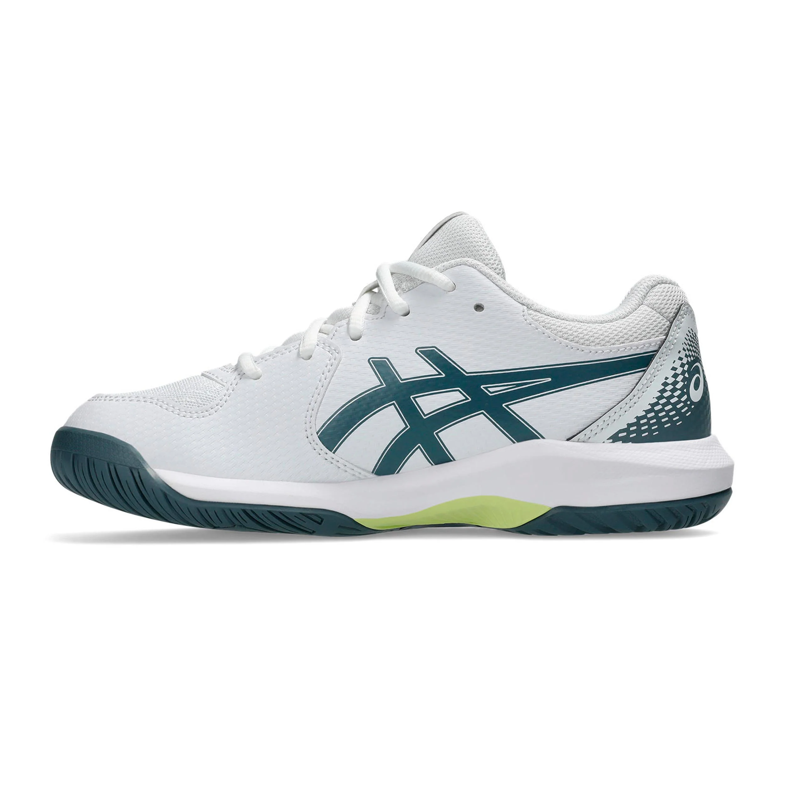 Gel-Dedicate 8 GS Allcourtschuh Kinder - weiß, grau - Image 2